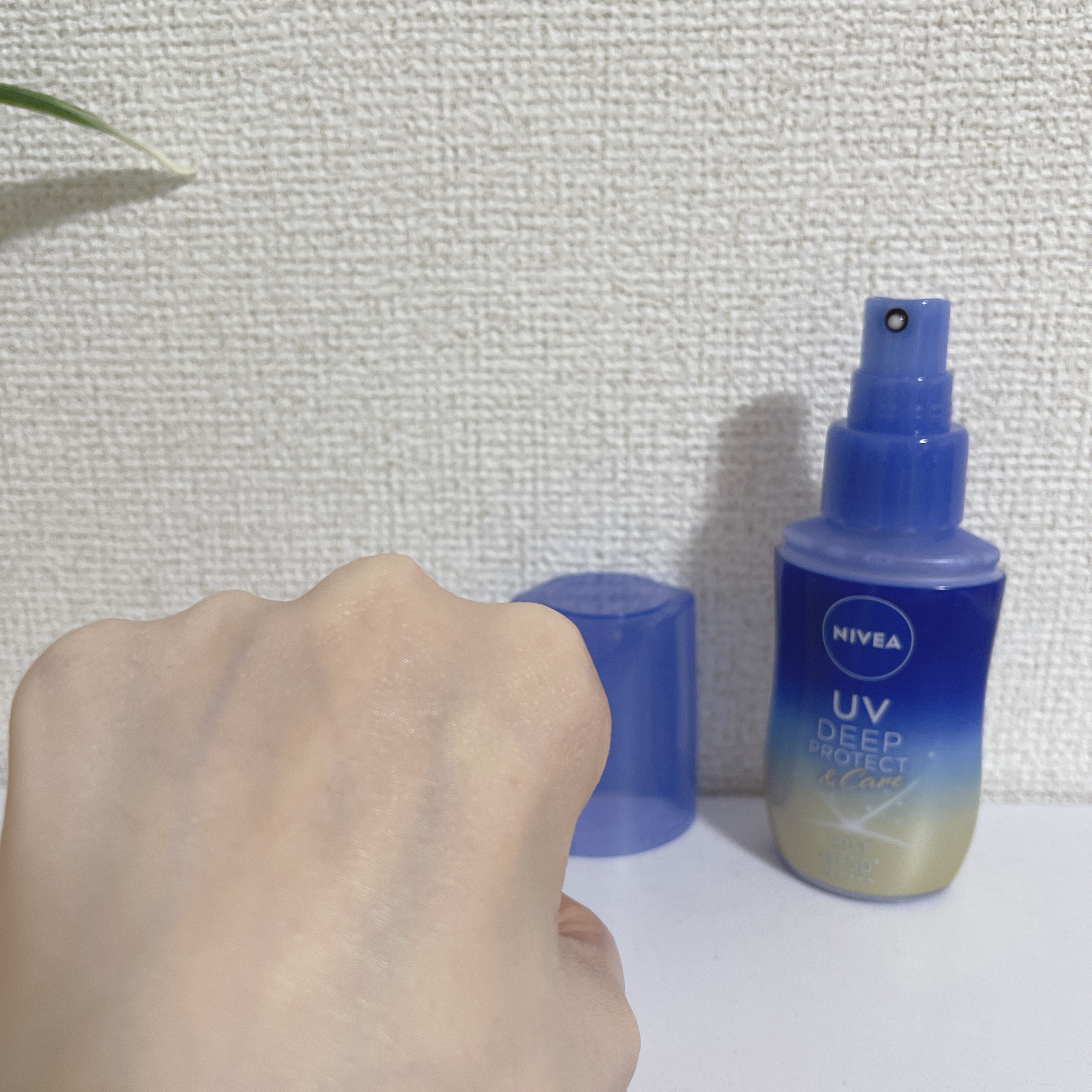 ニベアUV ディーププロテクト＆ケア ミルクミスト/ニベア/日焼け止めミスト・スプレーを使ったクチコミ（3枚目）