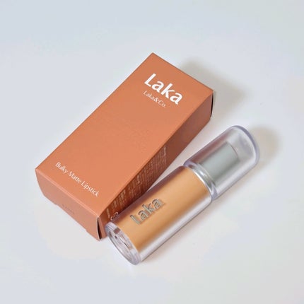 バルキーマットリップスティック/Laka/口紅を使ったクチコミ(2枚目)