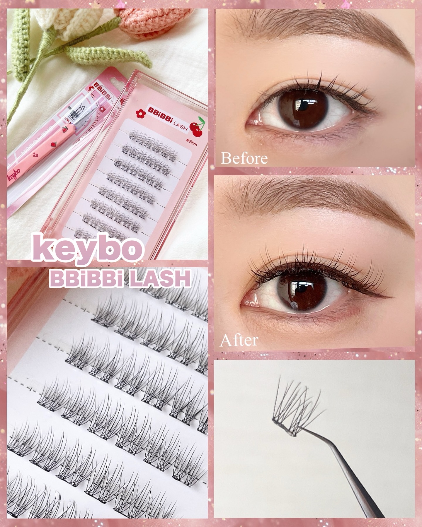 keybo BBiBBi LASH/keybo/つけまつげを使ったクチコミ（1枚目）