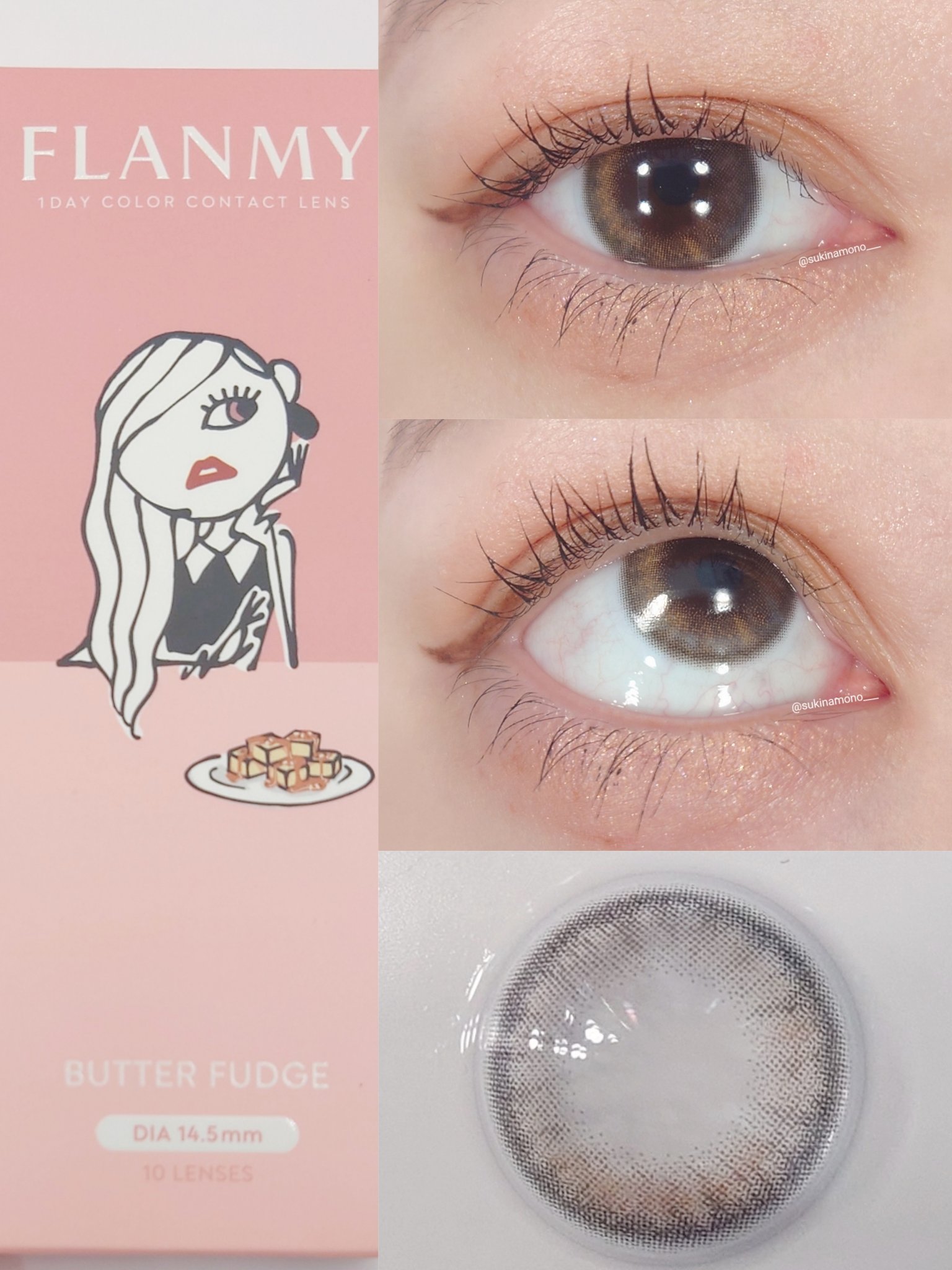 FLANMY 1day/FLANMY/ワンデー（１DAY）カラコンを使ったクチコミ（2枚目）