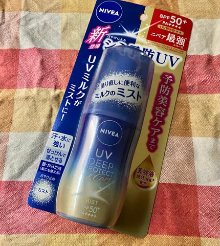 ニベアUV ディーププロテクト&ケア ミルクミスト/ニベア/日焼け止めミスト・スプレーを使ったクチコミ(2枚目)