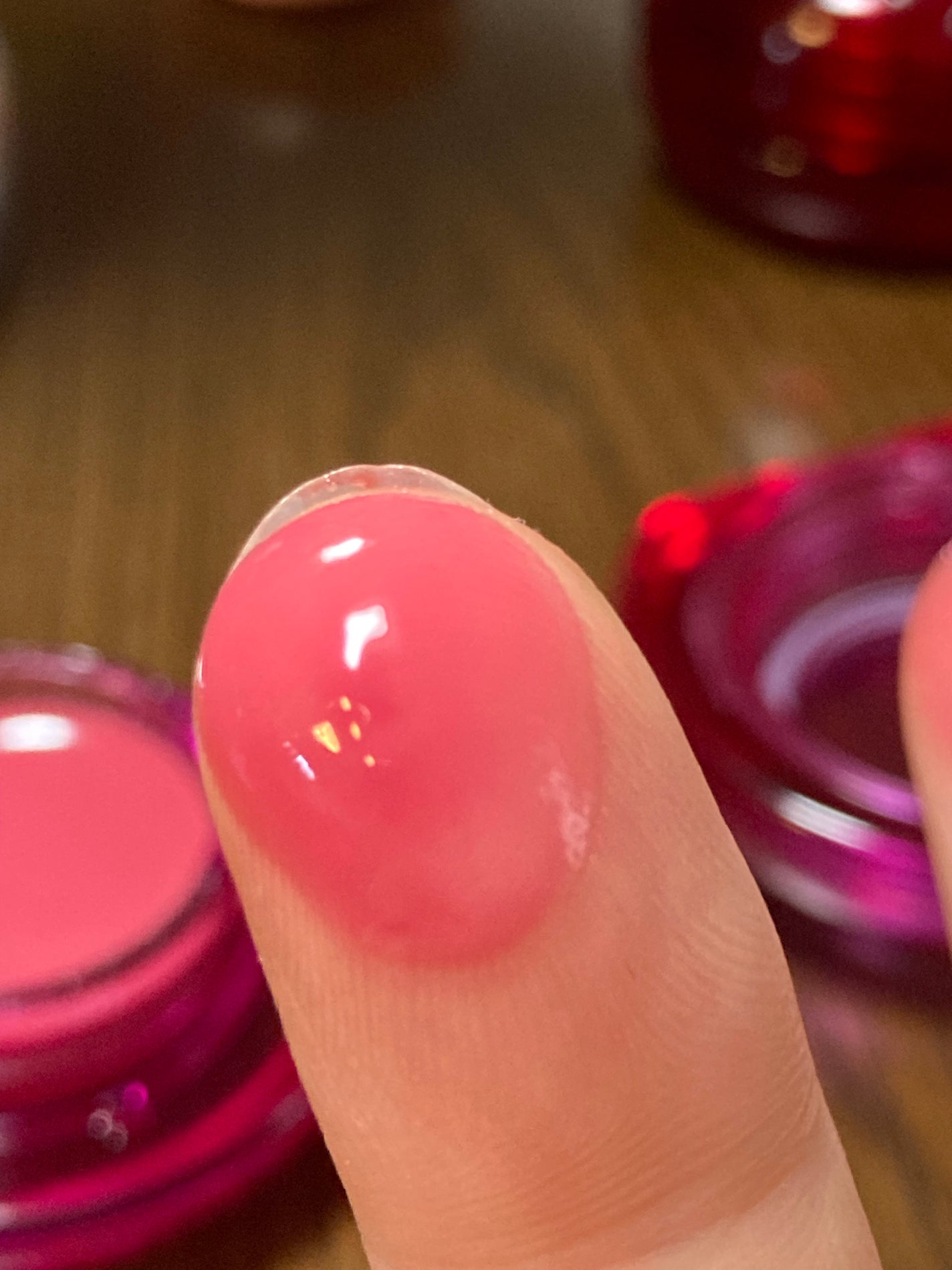 フィー リップアンドチーク グローイジェリーポット/fwee/リップグロスを使ったクチコミ(5枚目)