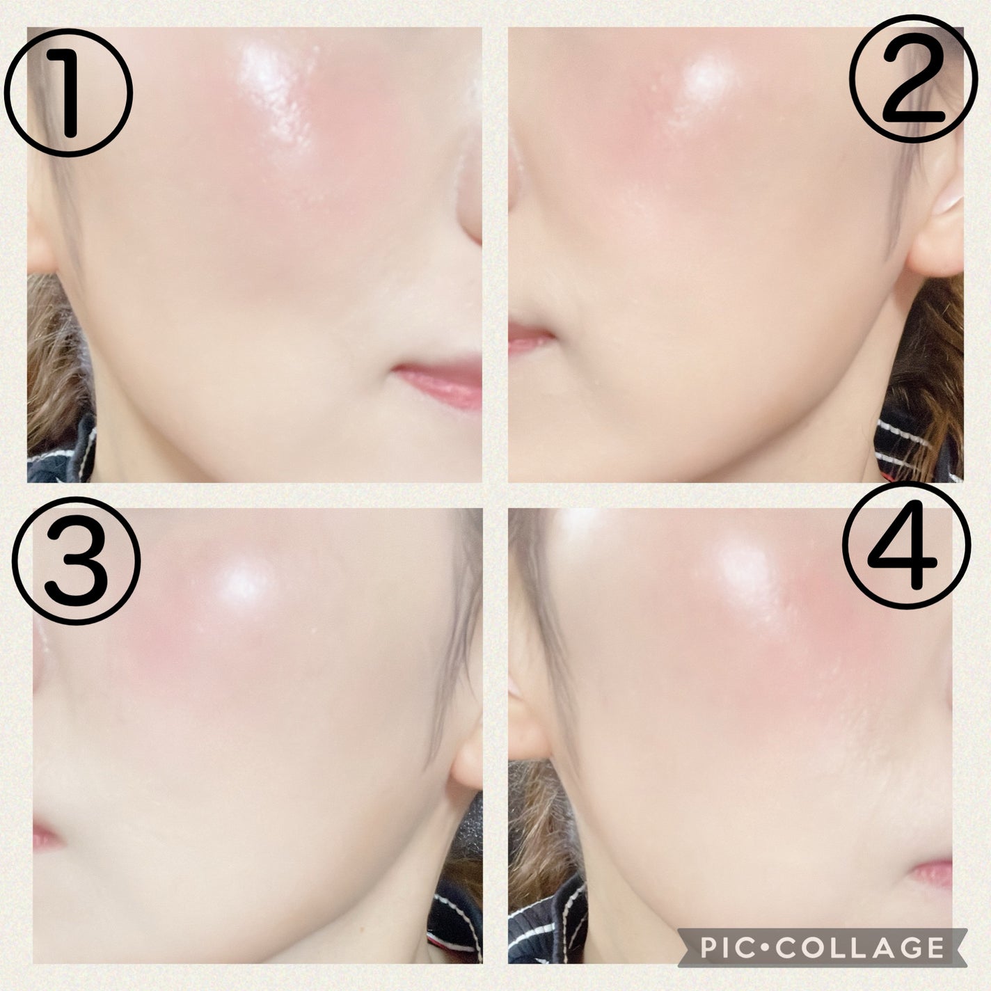 ブレンディングムードチーク/dasique/パウダーチークを使ったクチコミ(3枚目)