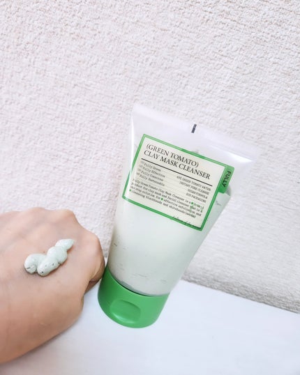 グリーントマトクレイマスククレンザー/FULLY/洗い流すパック・マスクを使ったクチコミ(4枚目)
