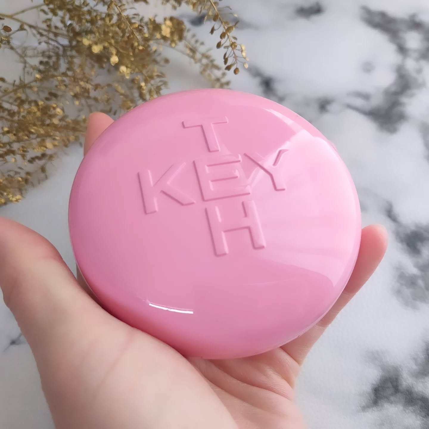 ピンクマグネットクッション/KEYTH/クッションファンデーションを使ったクチコミ（3枚目）