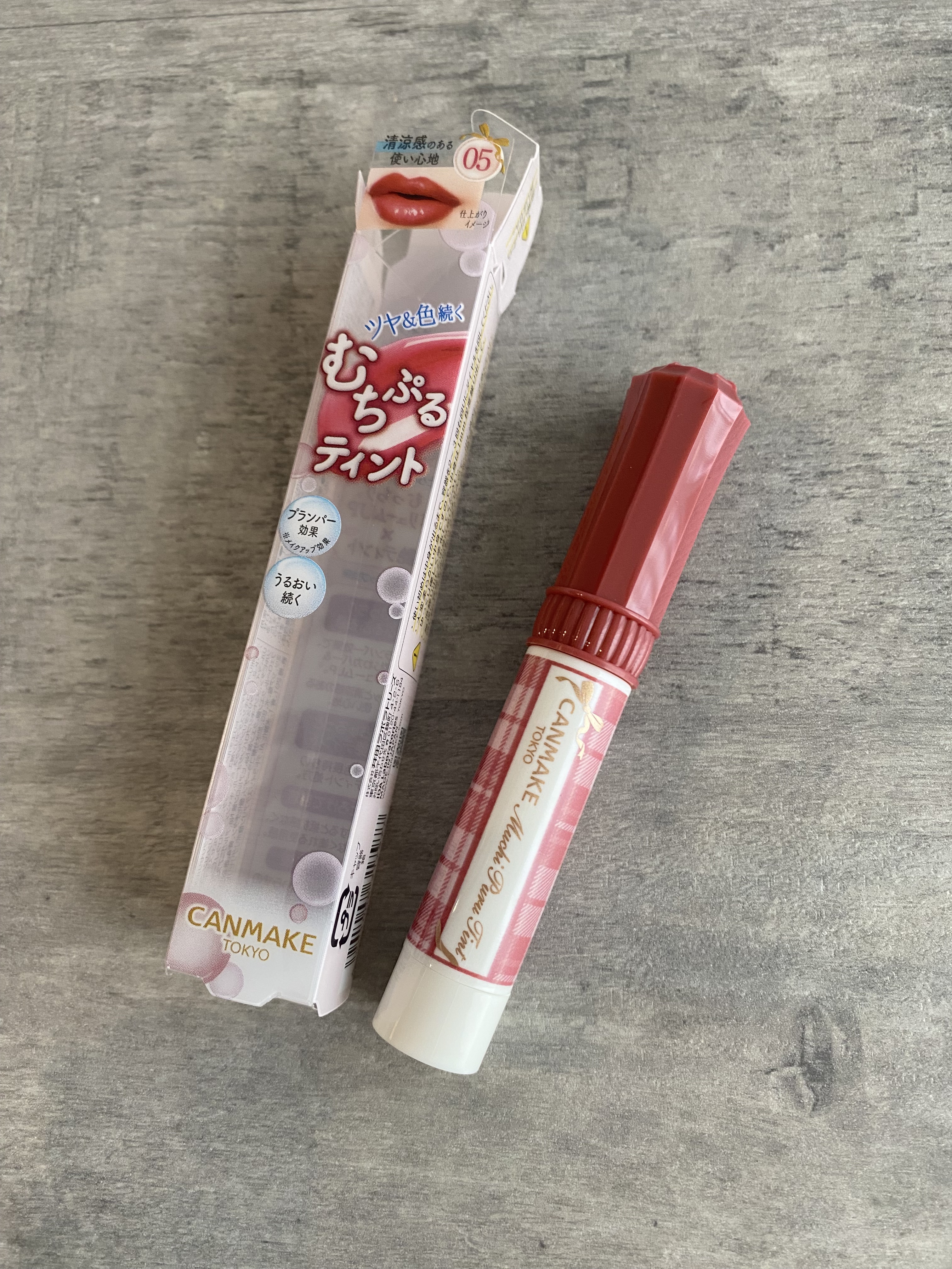むちぷるティント/キャンメイク/リップティントを使ったクチコミ（1枚目）