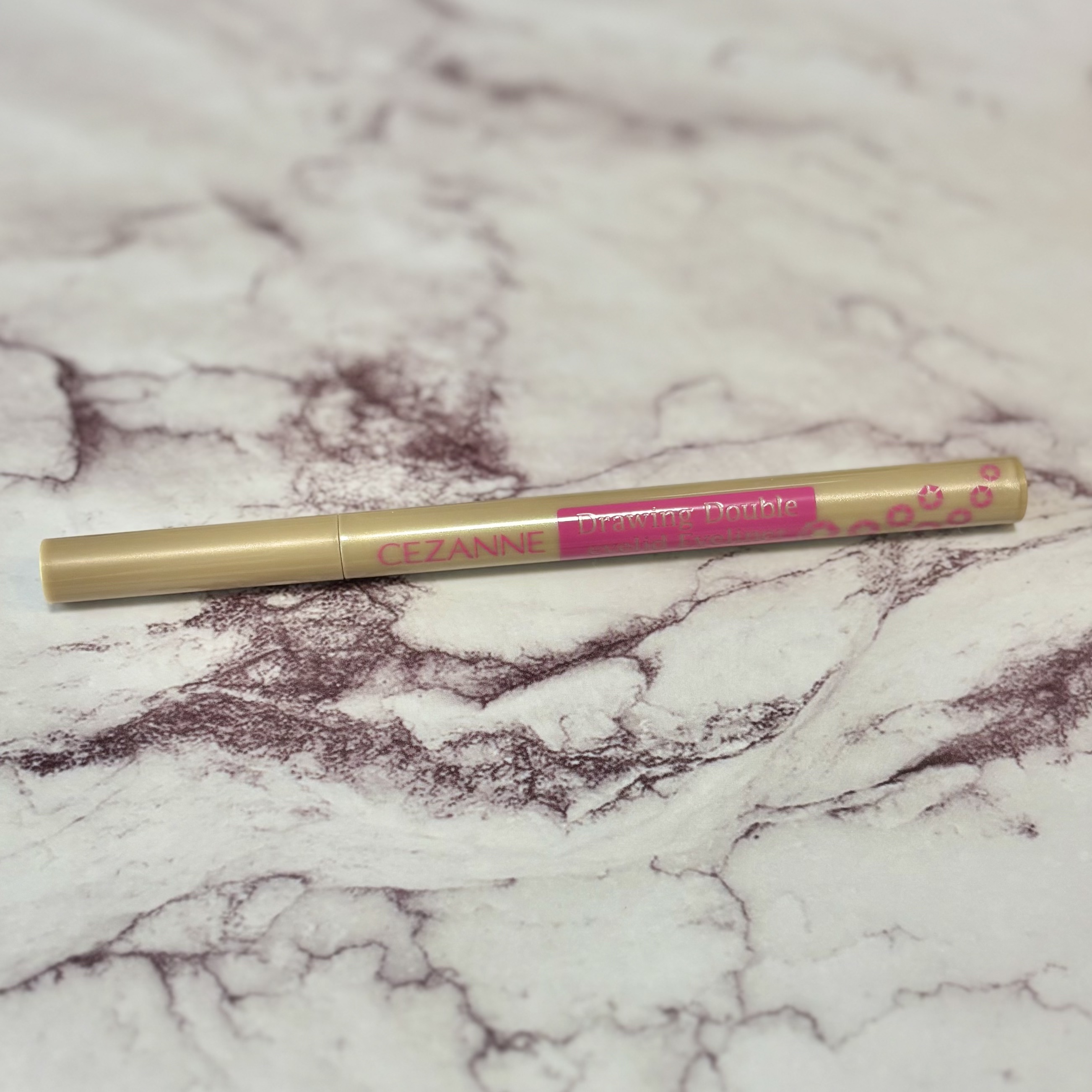 描くふたえアイライナー/CEZANNE/リキッドアイライナーを使ったクチコミ（1枚目）