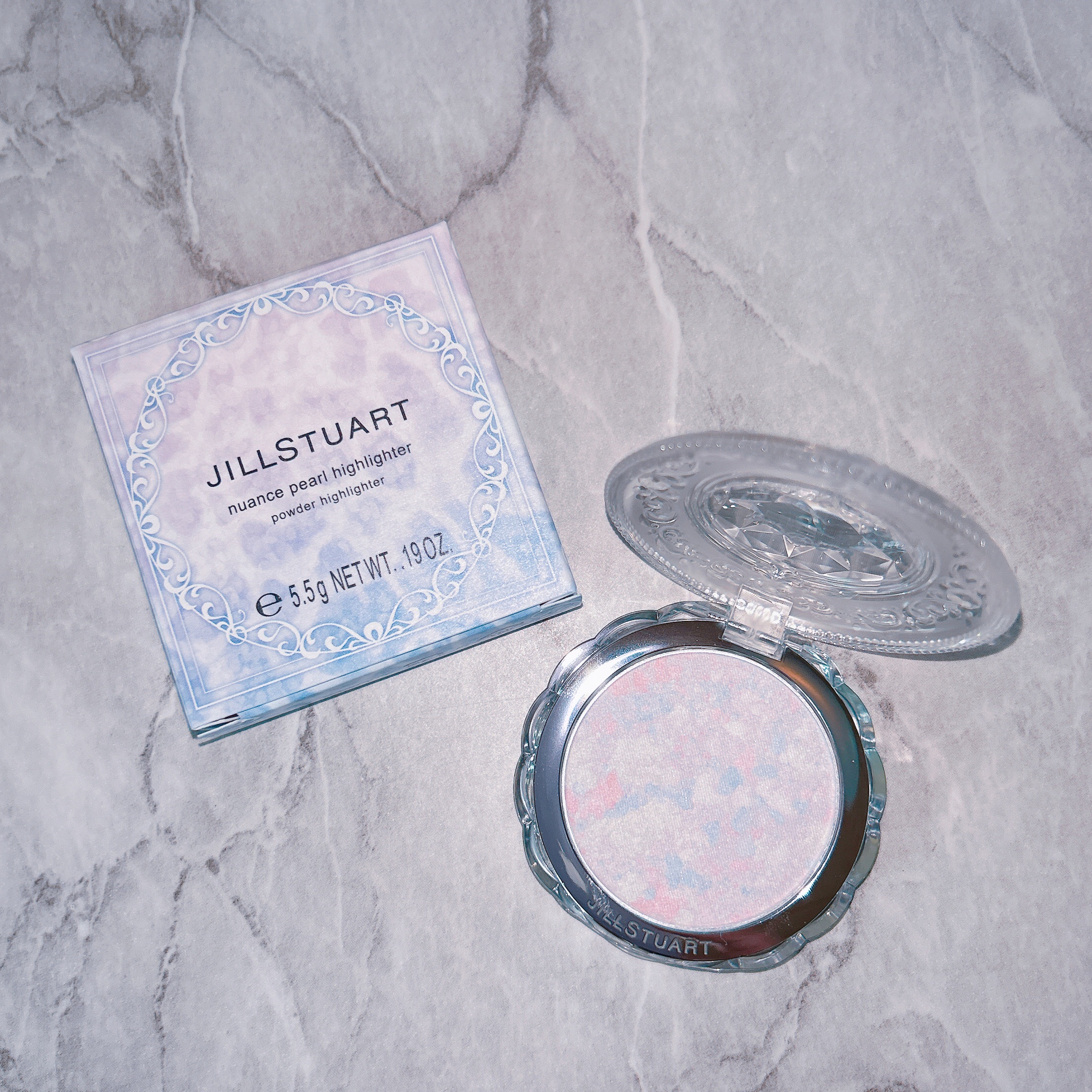 ジルスチュアート ニュアンスパール ハイライター/JILL STUART/パウダーハイライトを使ったクチコミ（2枚目）