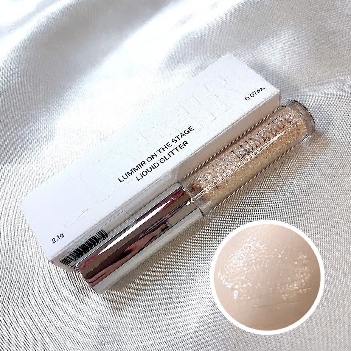 オンザステージリキッドグリッター/ルミル/グリッターを使ったクチコミ(1枚目)