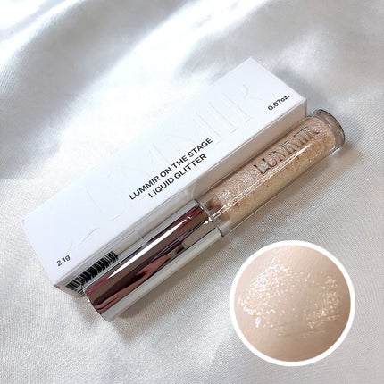 オンザステージリキッドグリッター/ルミル/グリッターを使ったクチコミ(1枚目)