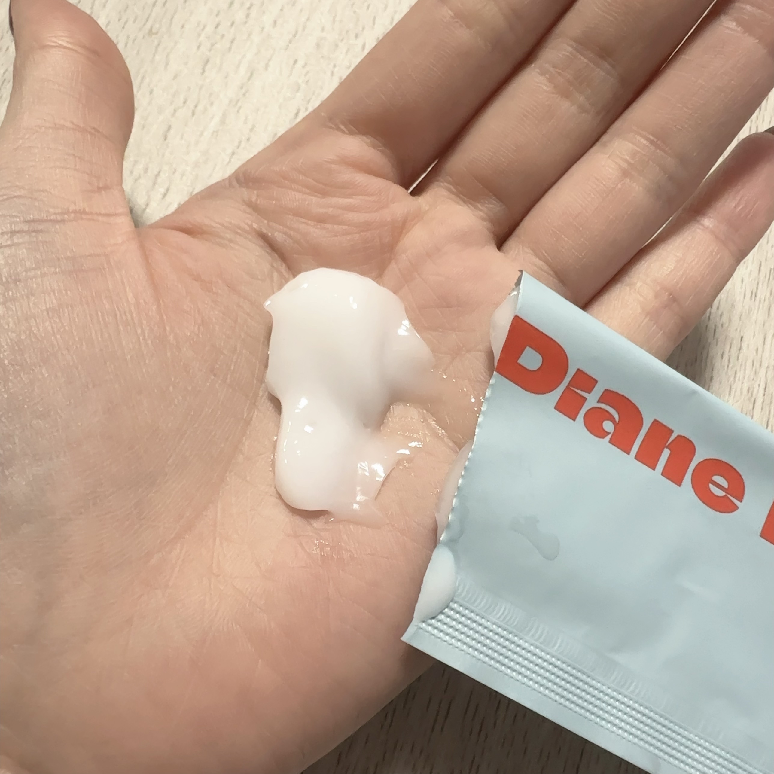 ロータス 水素トリートメント ティー＆シトラスの香り/ダイアン/洗い流すヘアトリートメントを使ったクチコミ（3枚目）