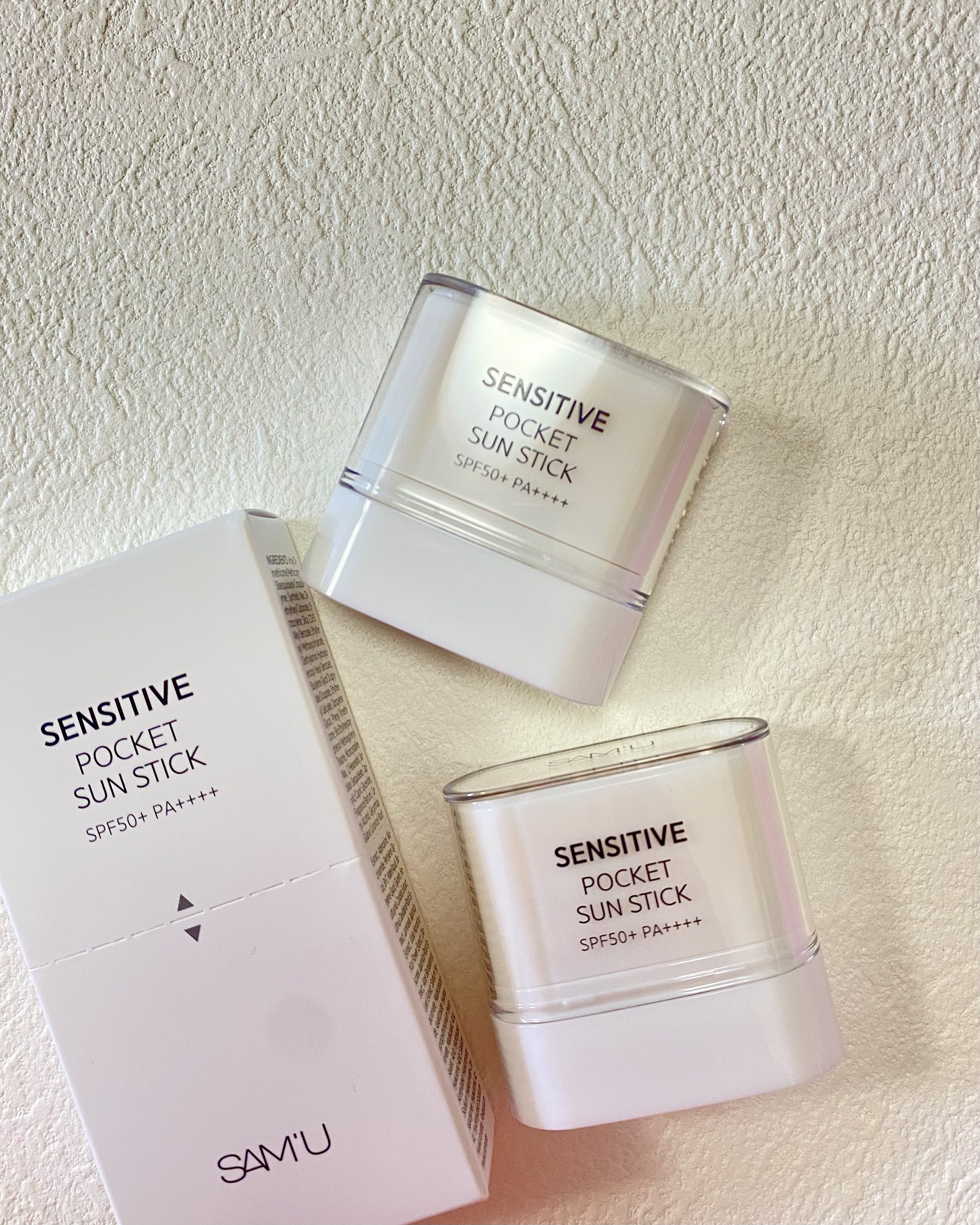 センシティブポケットサンスティック/SAM'U/日焼け止めスティックを使ったクチコミ（3枚目）