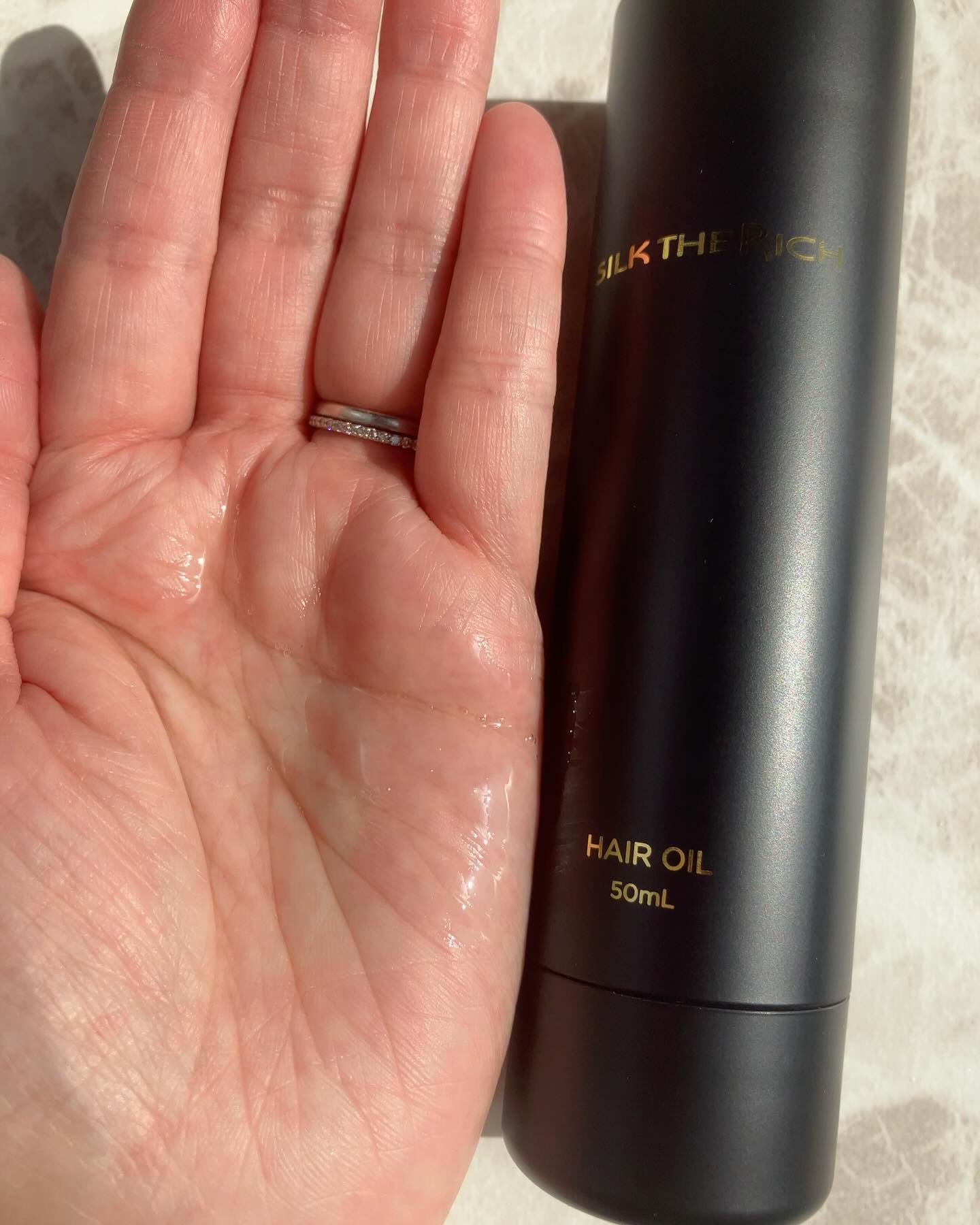 SILK THE RICH ヘアオイルMNM/SILK THE RICH/ヘアオイルを使ったクチコミ（3枚目）