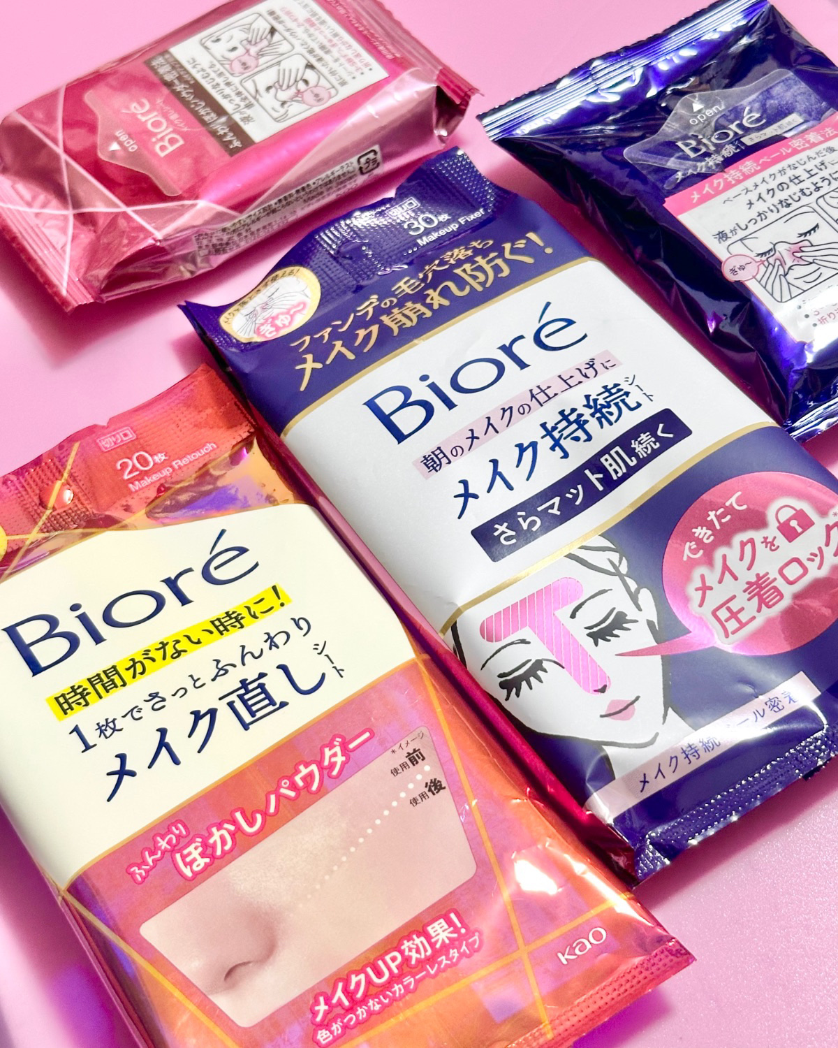 ビオレ メイク直しシート/ビオレ/フェイスシートを使ったクチコミ（2枚目）