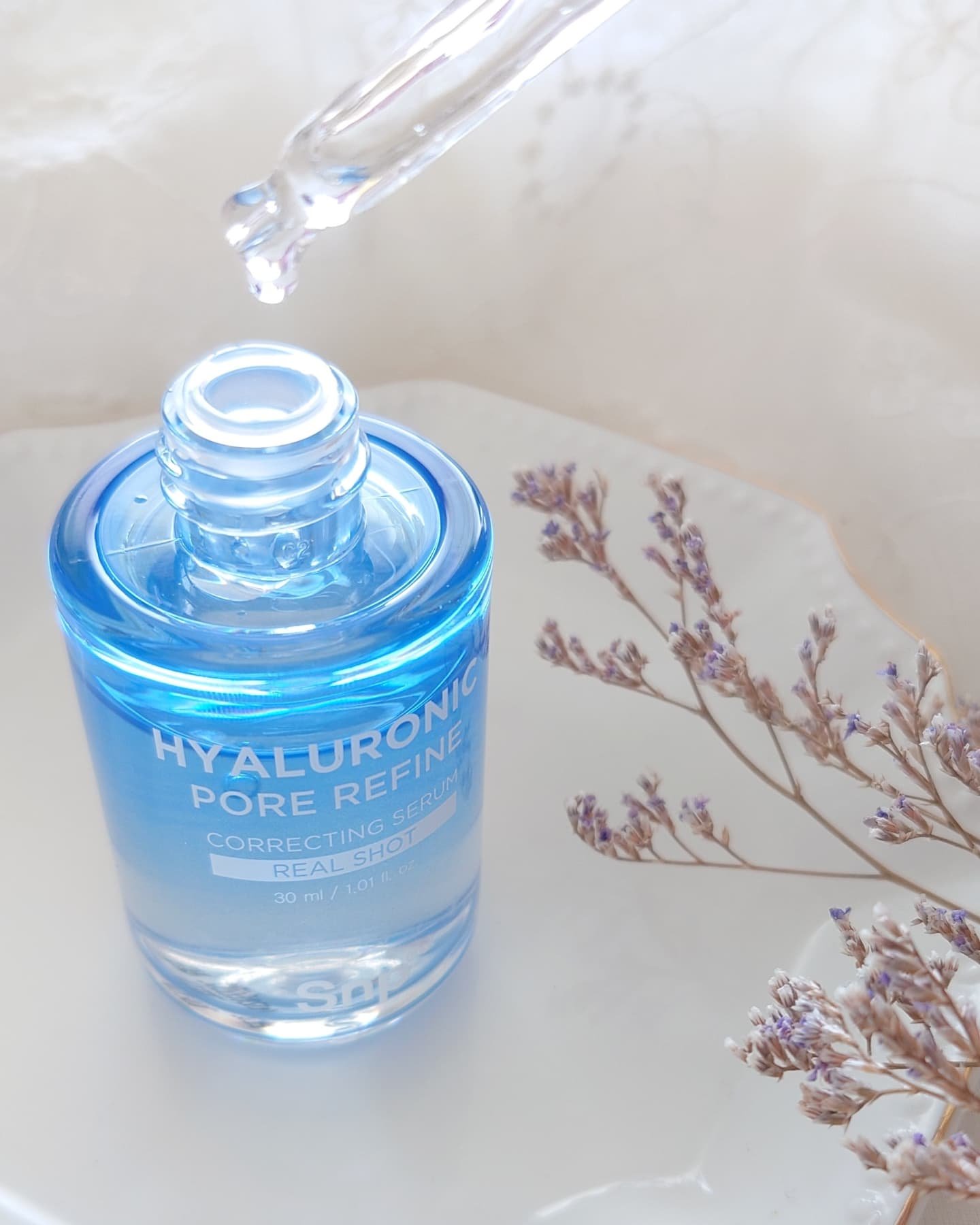 ヒアルロニックポアリファインコレクトセラムリアルショット/SNP/美容液を使ったクチコミ（3枚目）