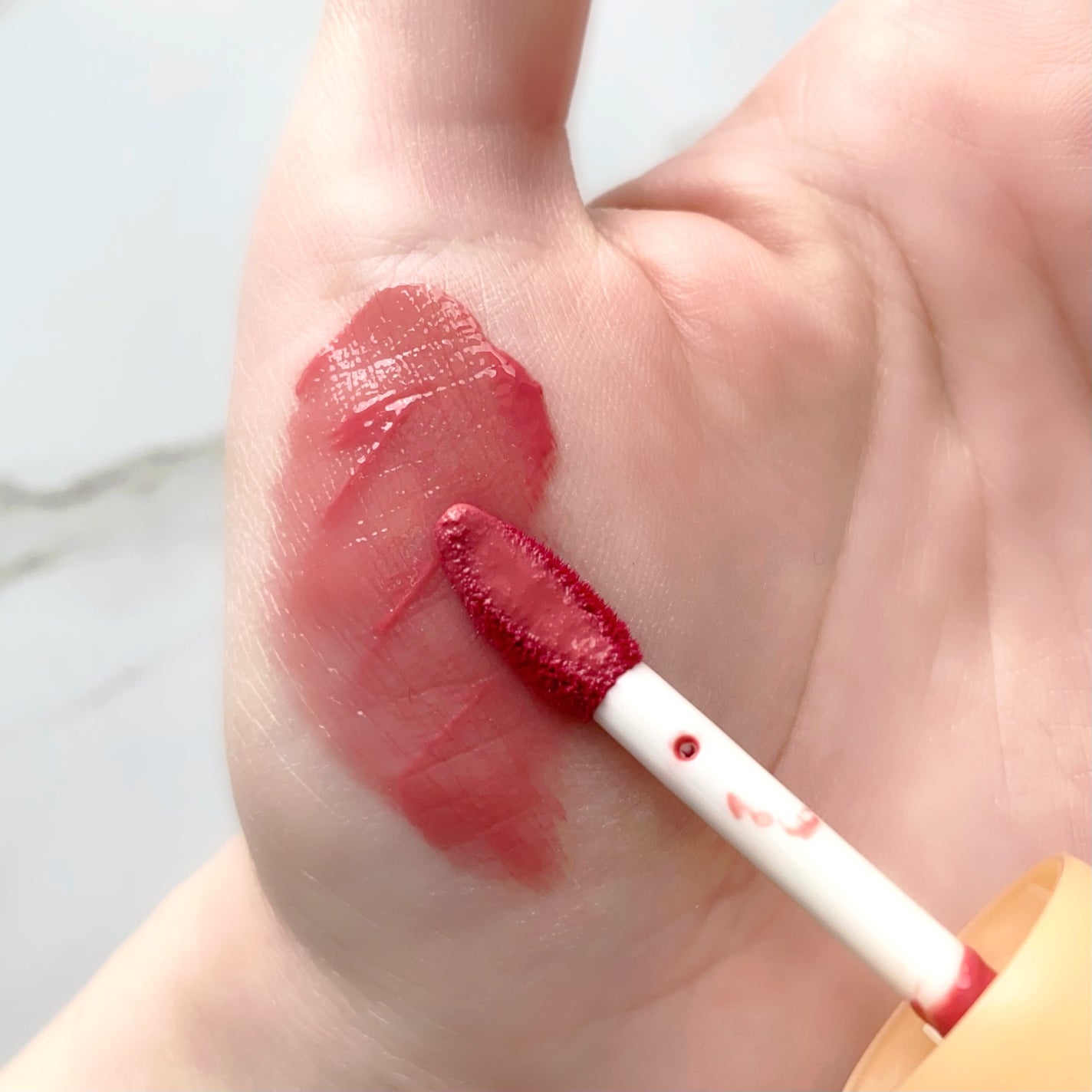 フルーティーグラムティント/Laka/リップティントを使ったクチコミ(4枚目)