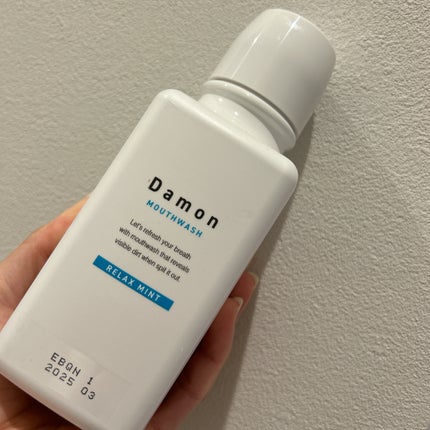 ダモン リラックスミント/Damon/マウスウォッシュ・スプレーを使ったクチコミ(1枚目)