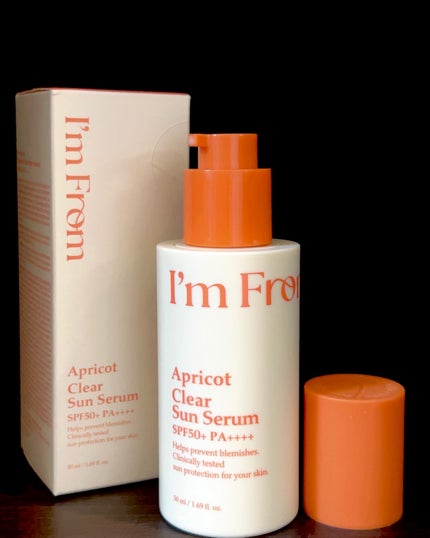 アプリコットクリアサンセラム/I'm from/日焼け止めローションを使ったクチコミ(1枚目)