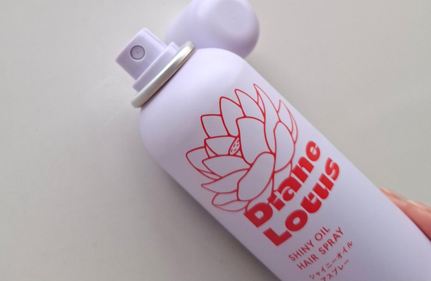 ロータス シャイニーオイル ヘアスプレー フィグ&ローズの香り/ダイアン/ヘアスプレーを使ったクチコミ(2枚目)