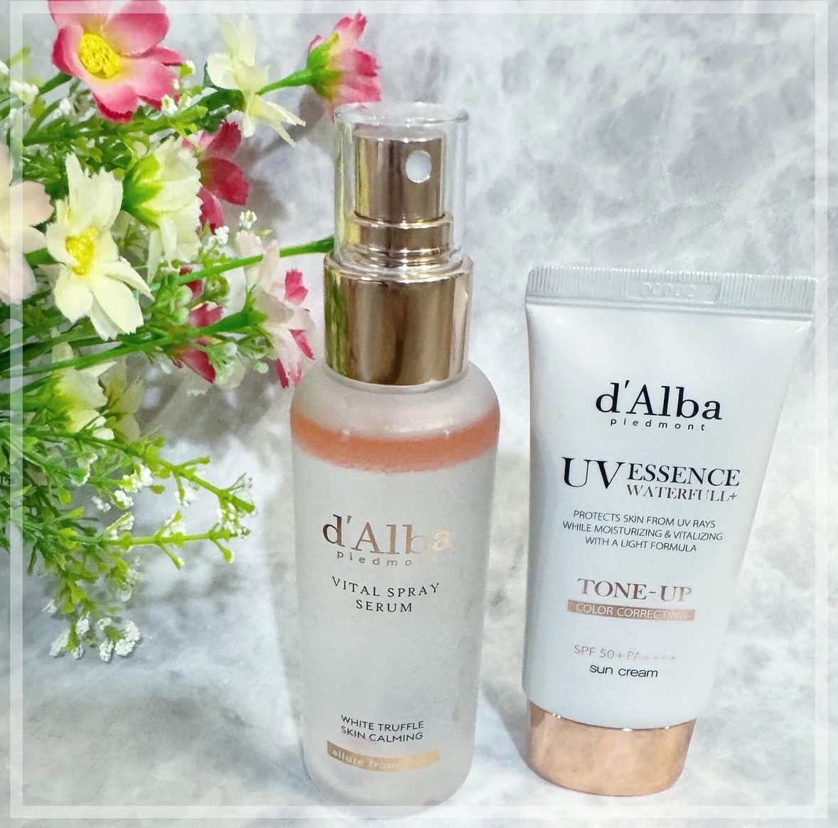 ダルバ ホワイトトリュフバイタルスプレーセラム/ダルバ/ミスト状化粧水を使ったクチコミ（1枚目）