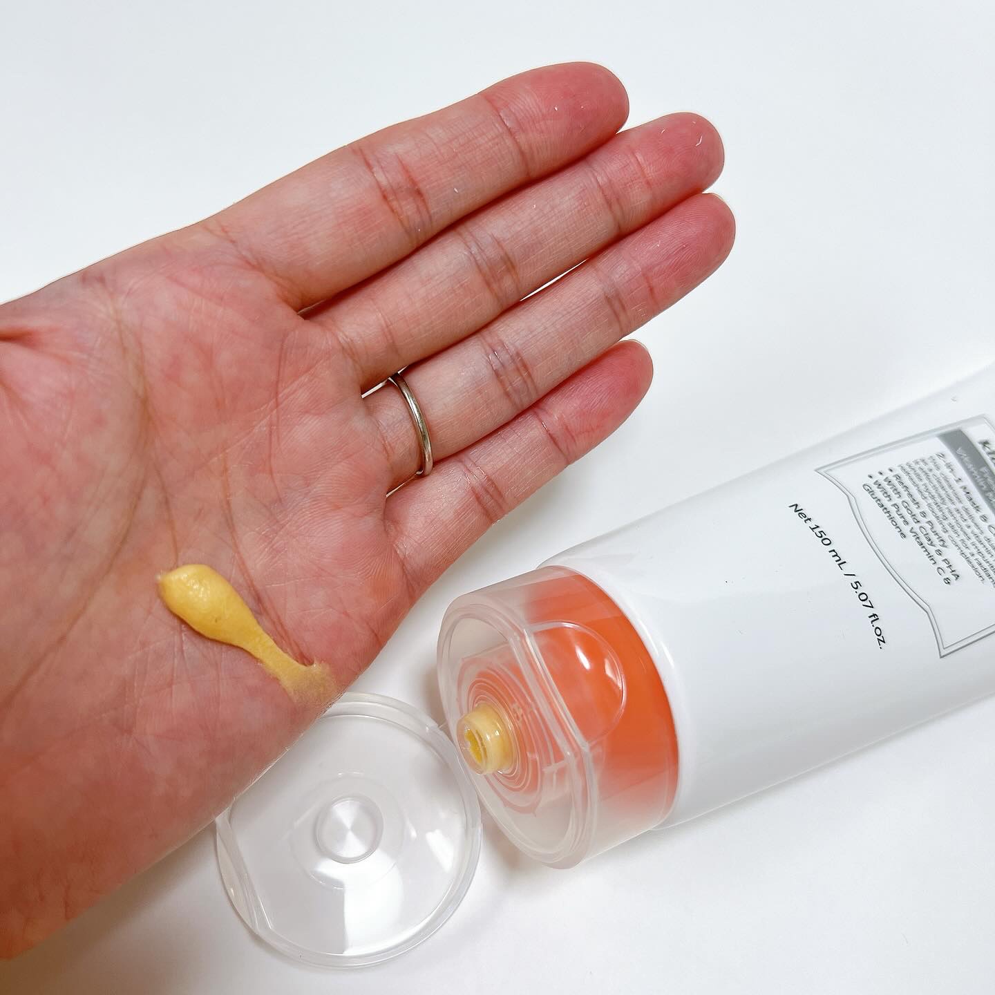 ヒアルビタグルパッククレンザー/Klairs/洗顔フォームを使ったクチコミ（2枚目）