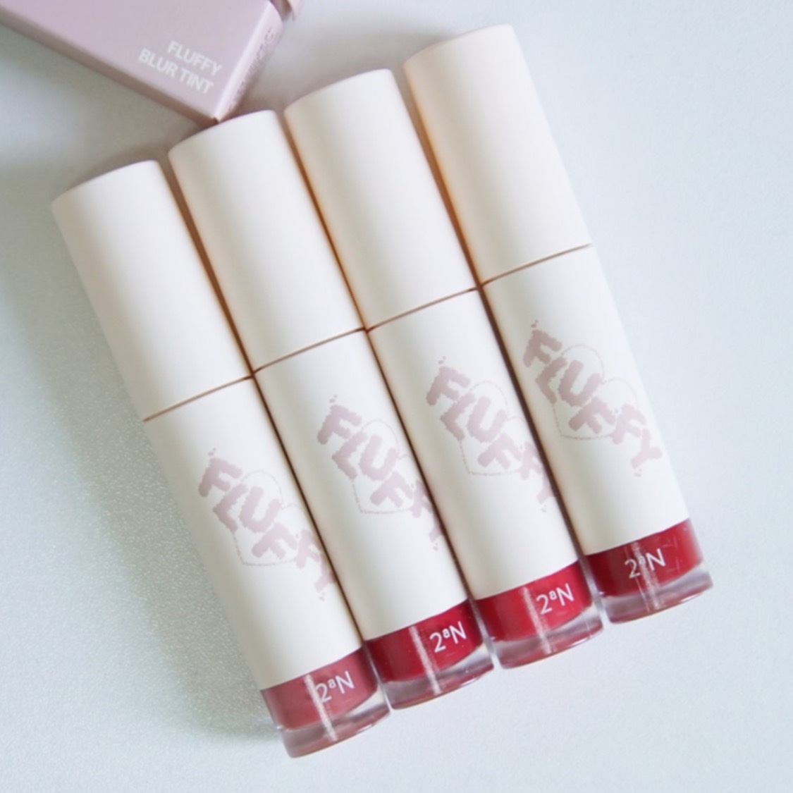 フラッフィーブラーティント/2aN/リップティントを使ったクチコミ（2枚目）