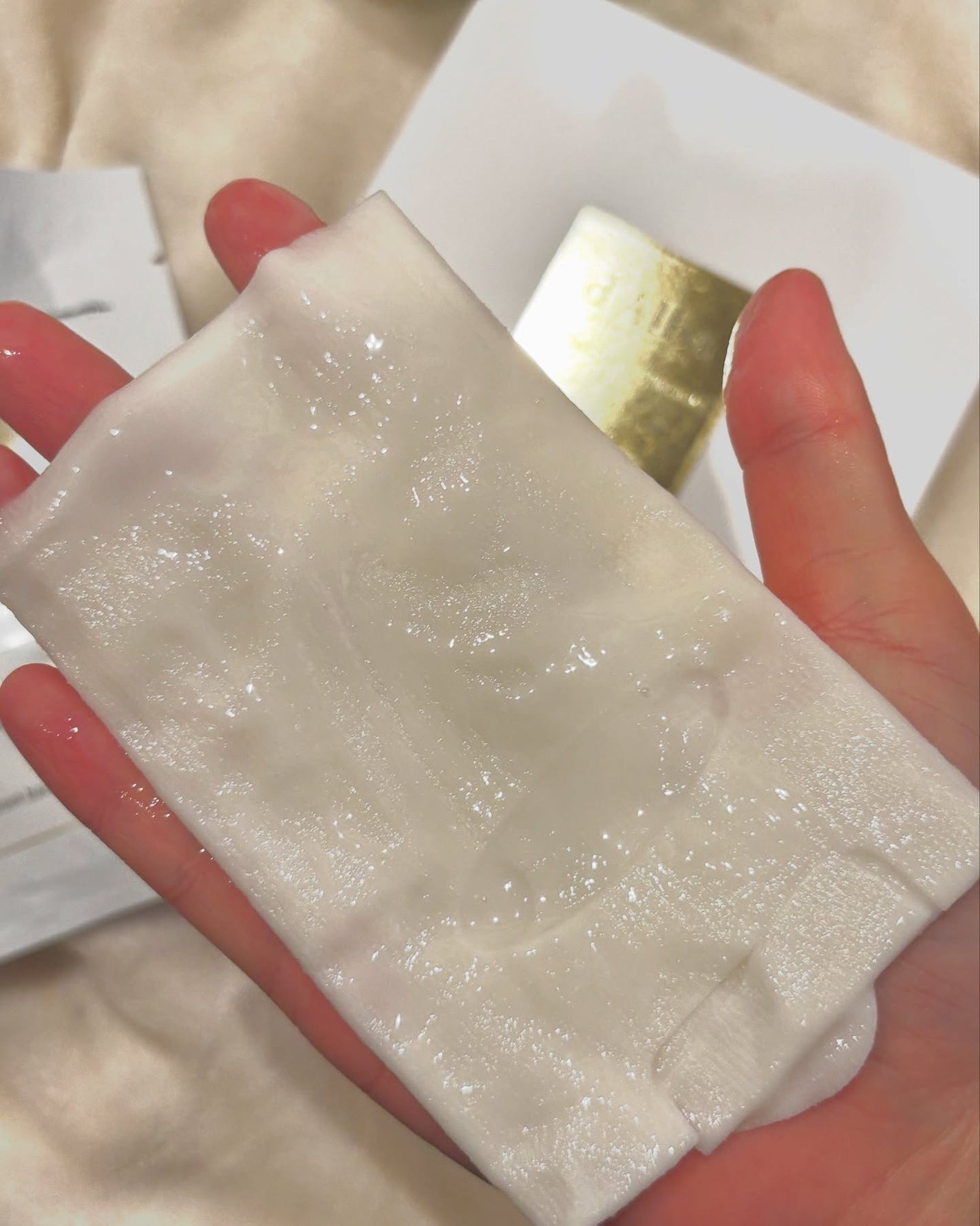 ホワイトトリュフナリシングトリートメントマスク/ダルバ/シートマスク・パックを使ったクチコミ(4枚目)