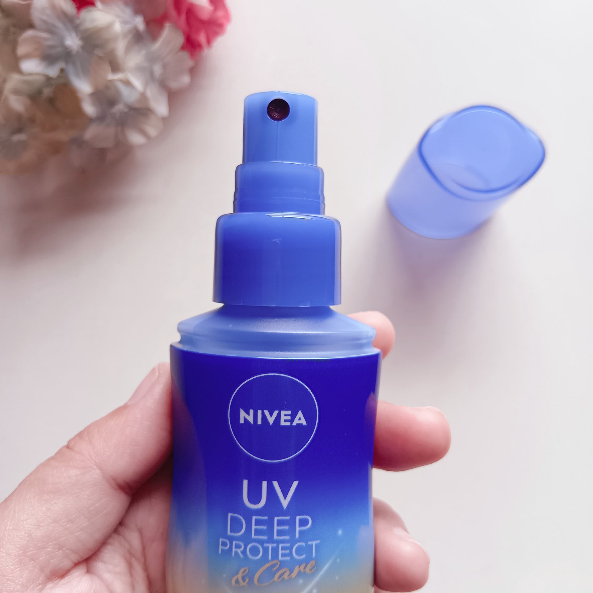 ニベアUV ディーププロテクト＆ケア ミルクミスト/ニベア/日焼け止めミスト・スプレーを使ったクチコミ（3枚目）