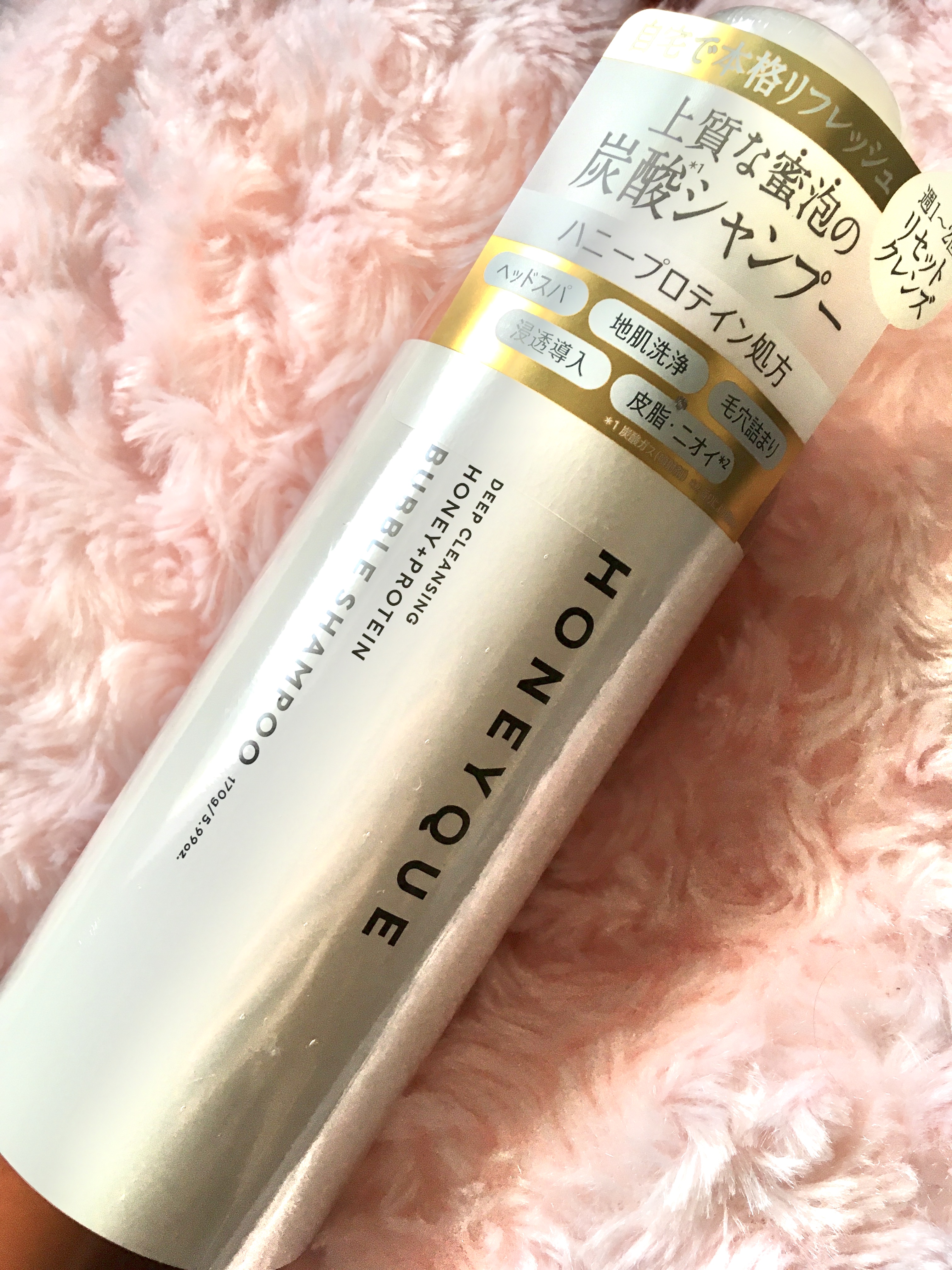 ディープクレンジング ヘッドスパ バブルシャンプー/ハニーク/市販シャンプーを使ったクチコミ（1枚目）