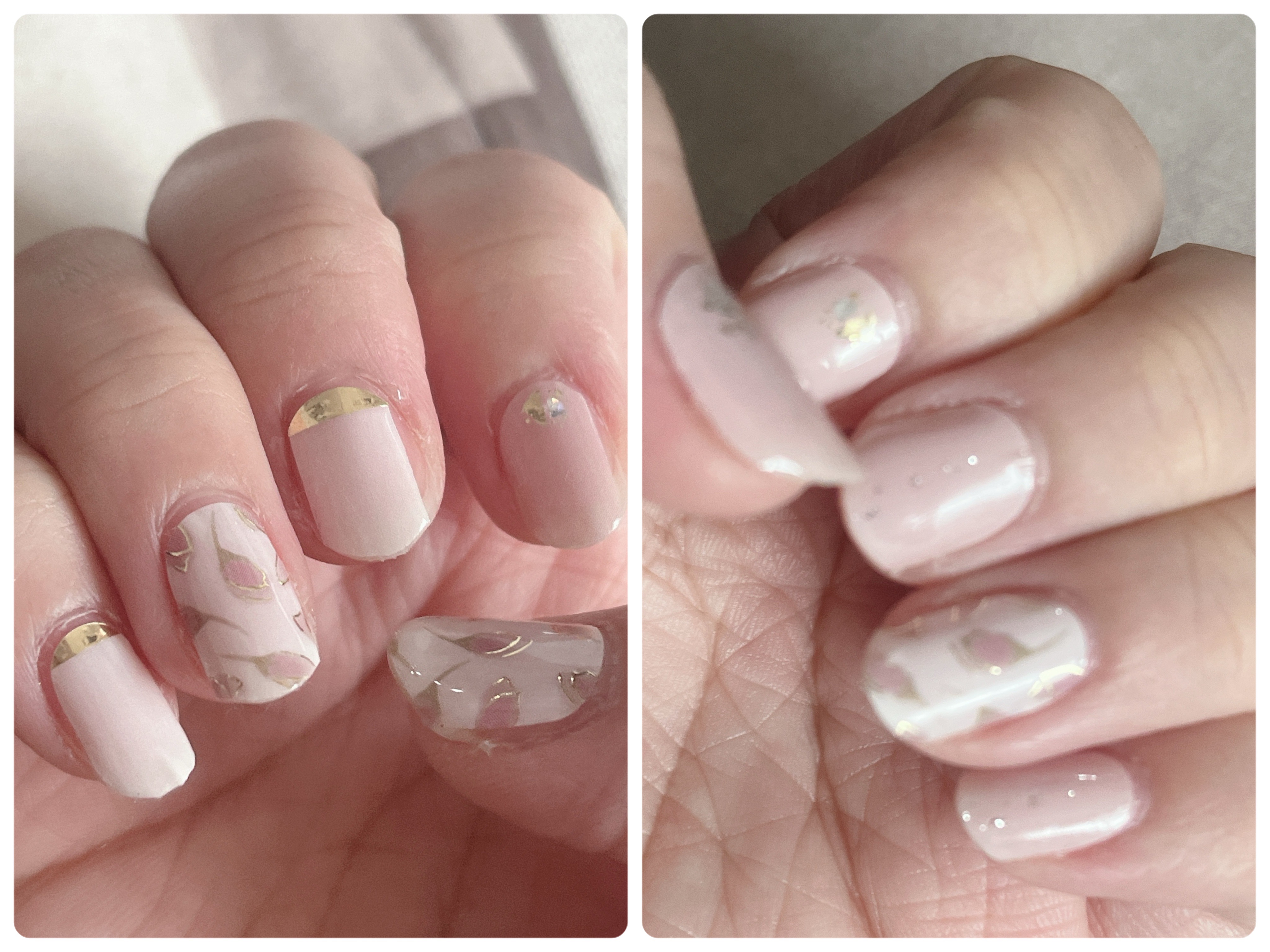 ノンワイプトップコート/セリア/ジェルネイルを使ったクチコミ（1枚目）