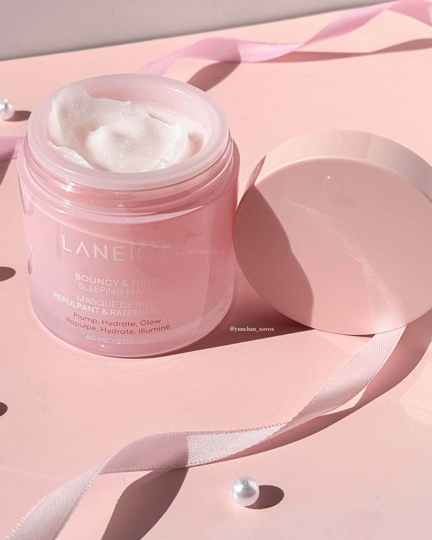 バウンシースリーピングマスク/LANEIGE/フェイスクリームを使ったクチコミ(3枚目)