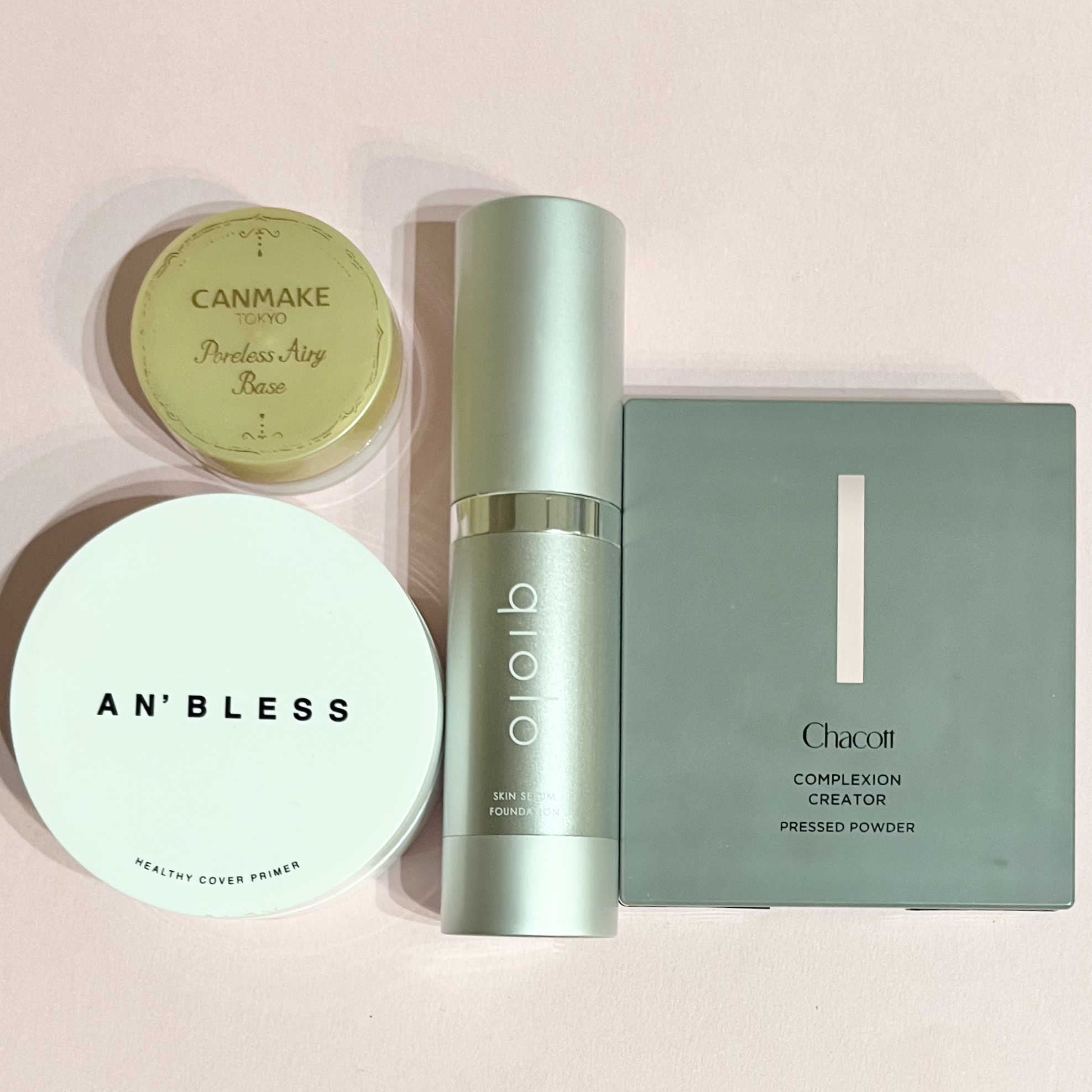 ポアレスエアリーベース/キャンメイク/化粧下地を使ったクチコミ（2枚目）