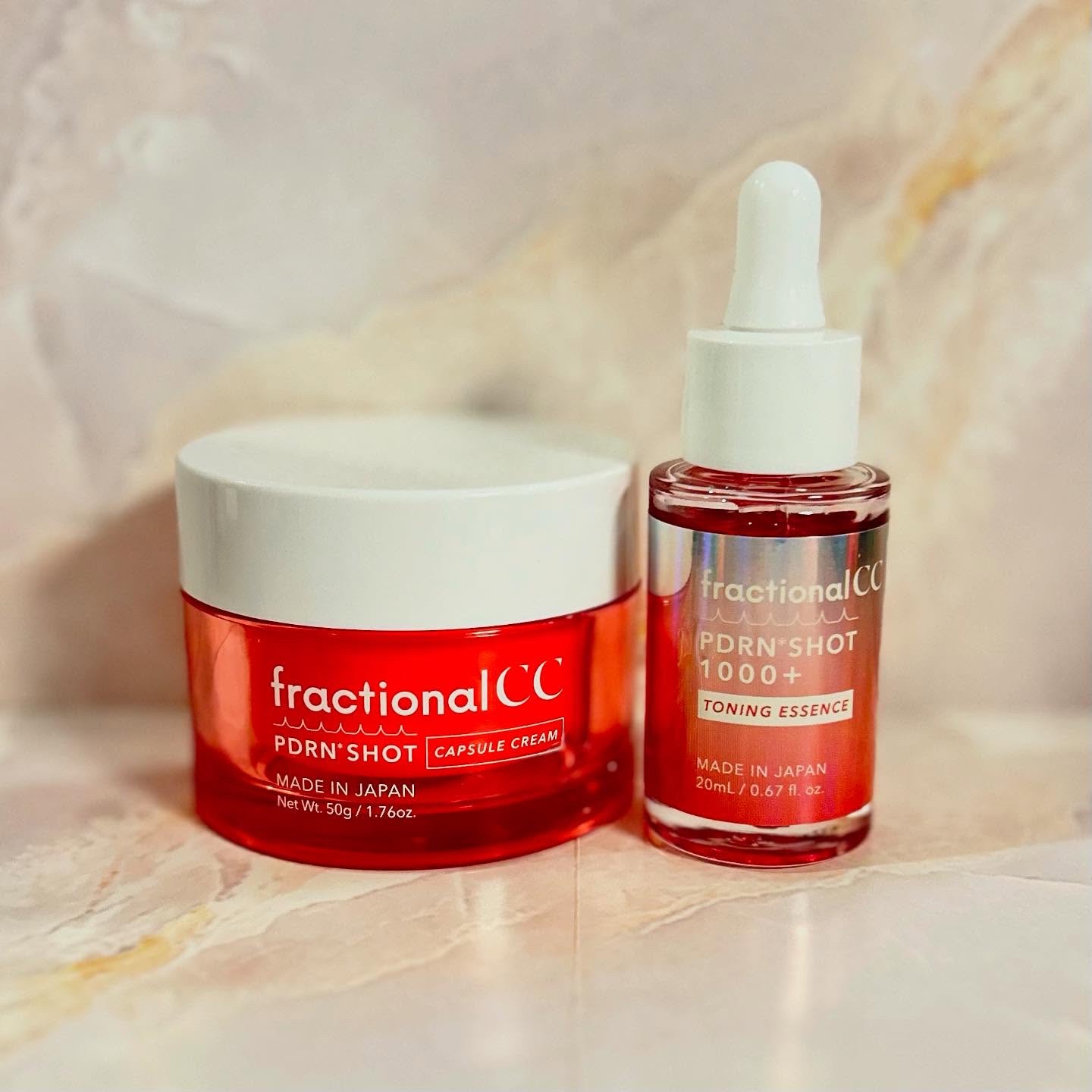 PDRNショット カプセルクリーム/fractionalCC/フェイスクリームを使ったクチコミ（1枚目）