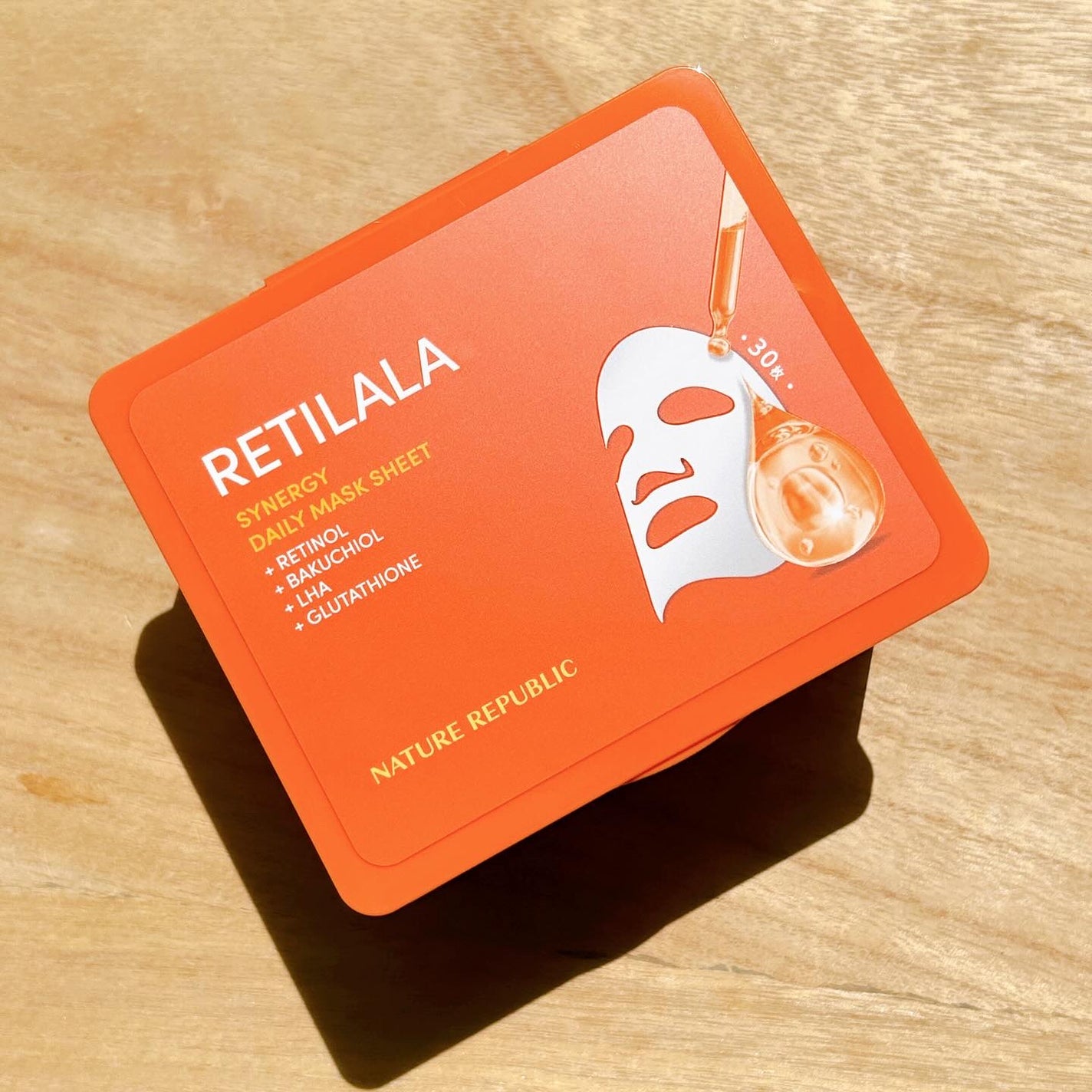 レチララ デイリーシートマスク/ネイチャーリパブリック/シートマスク・パックを使ったクチコミ(4枚目)