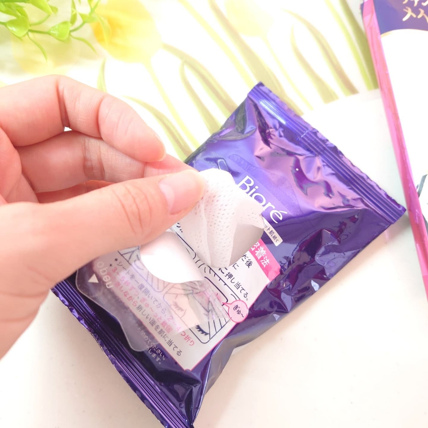 ビオレ メイク持続シート さらマット肌/ビオレ/フェイスシートを使ったクチコミ(3枚目)