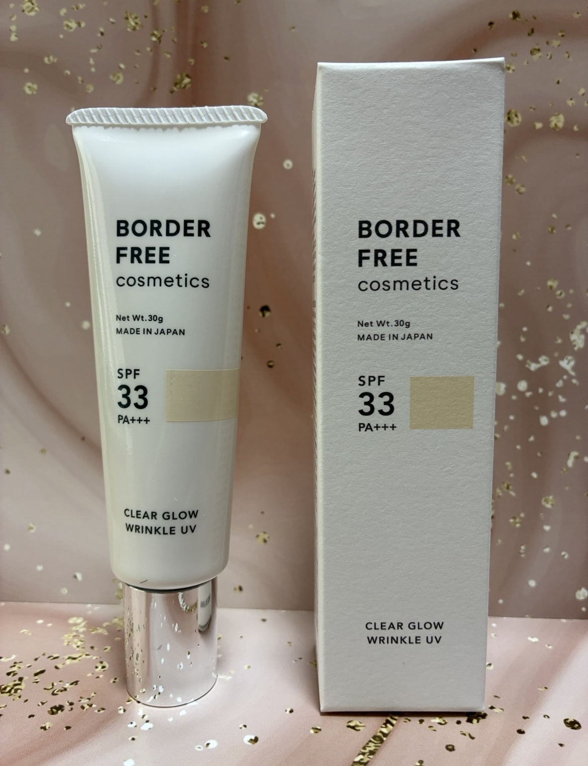 クリアグロウリンクルUV/BORDER FREE cosmetics/日焼け止め・UVケアを使ったクチコミ（1枚目）