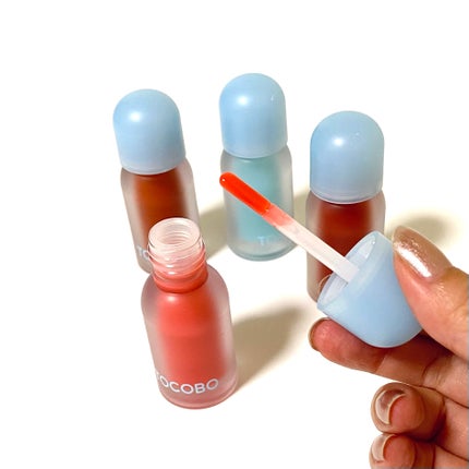 ジューシーベリープランピングリップオイル/TOCOBO/リップグロスを使ったクチコミ(4枚目)