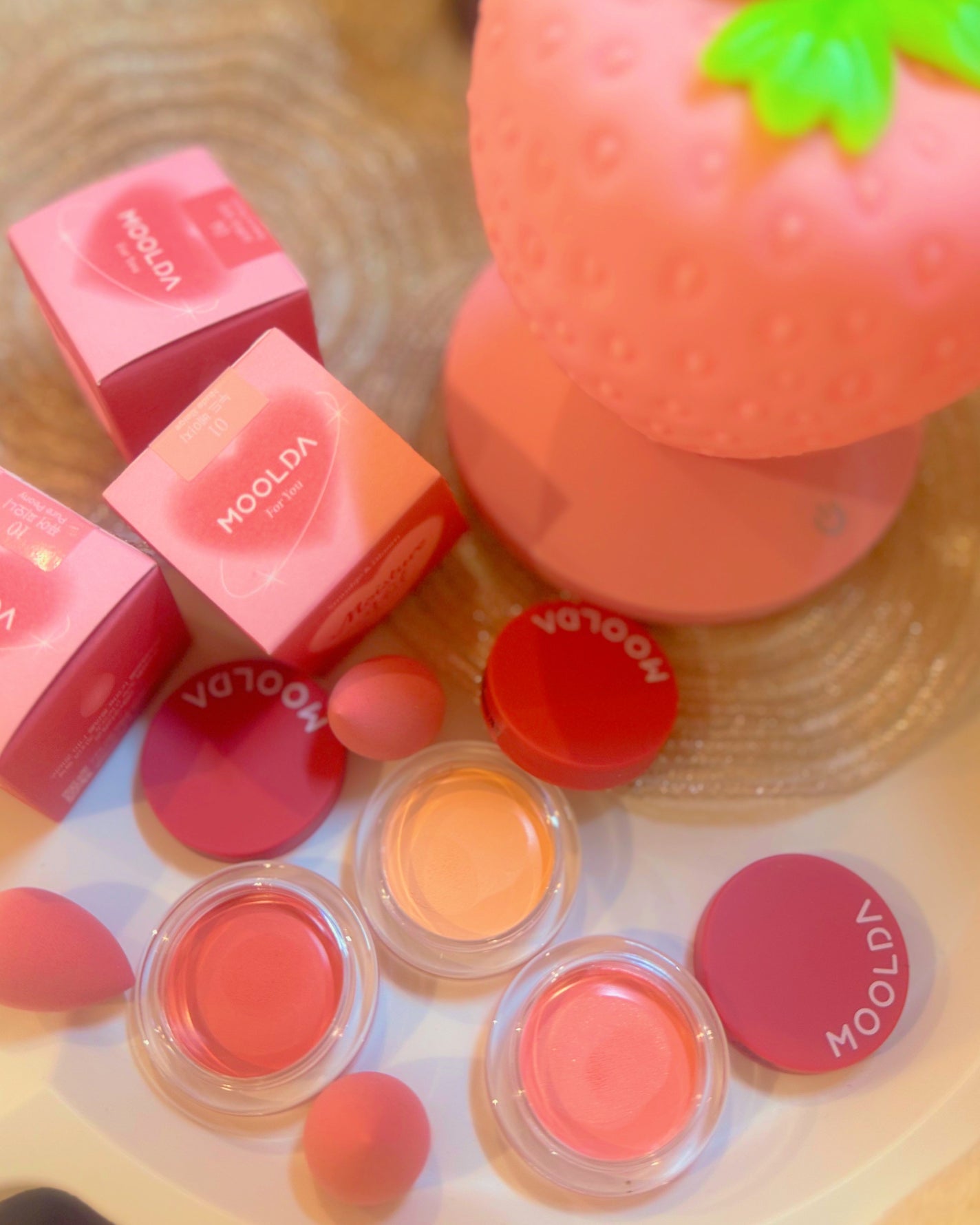 モイスチャーベール マルチユースブラッシャー/MOOLDA/ジェル・クリームチークを使ったクチコミ(5枚目)