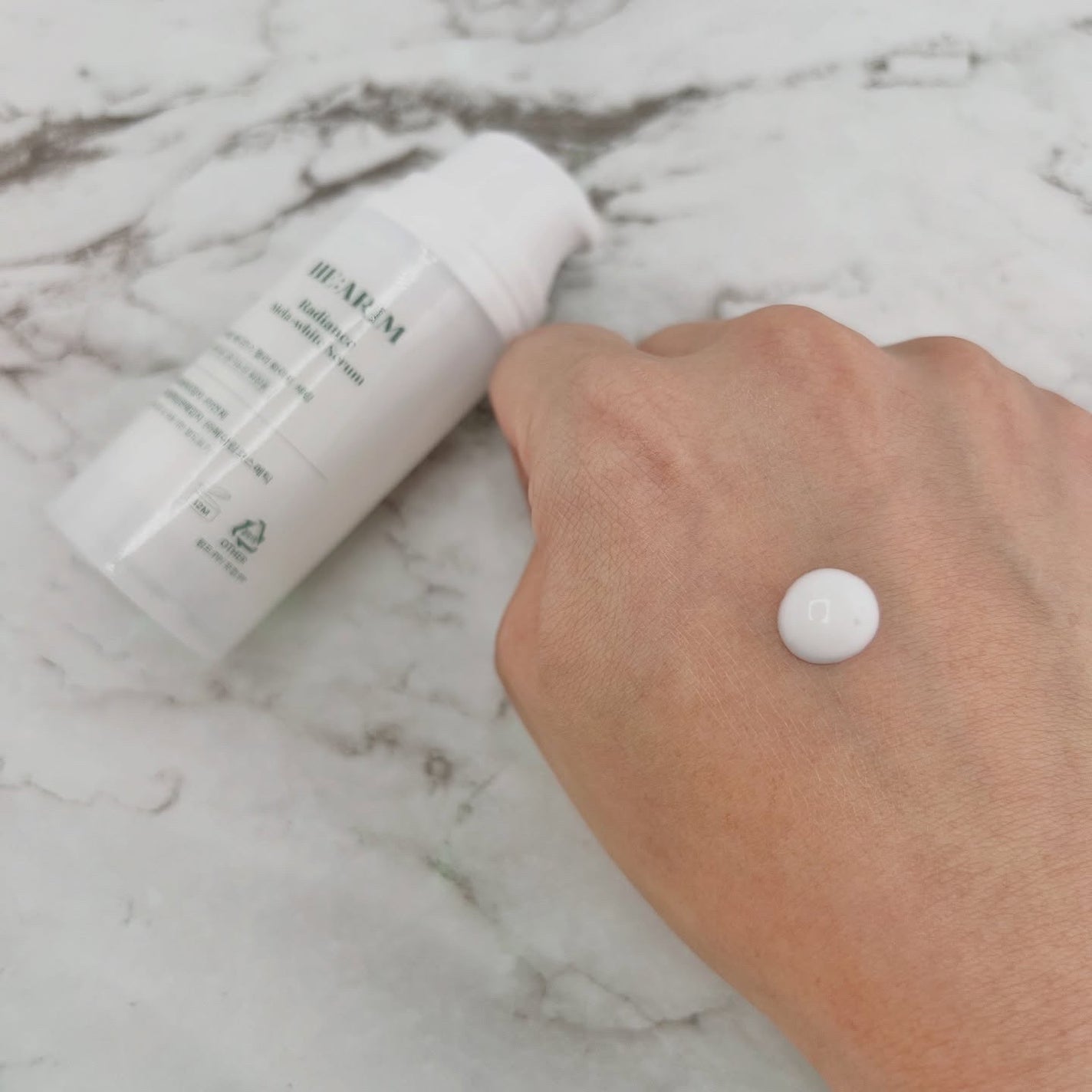 ラディエンスメラホワイトセラム/HEARIM/美容液を使ったクチコミ(2枚目)