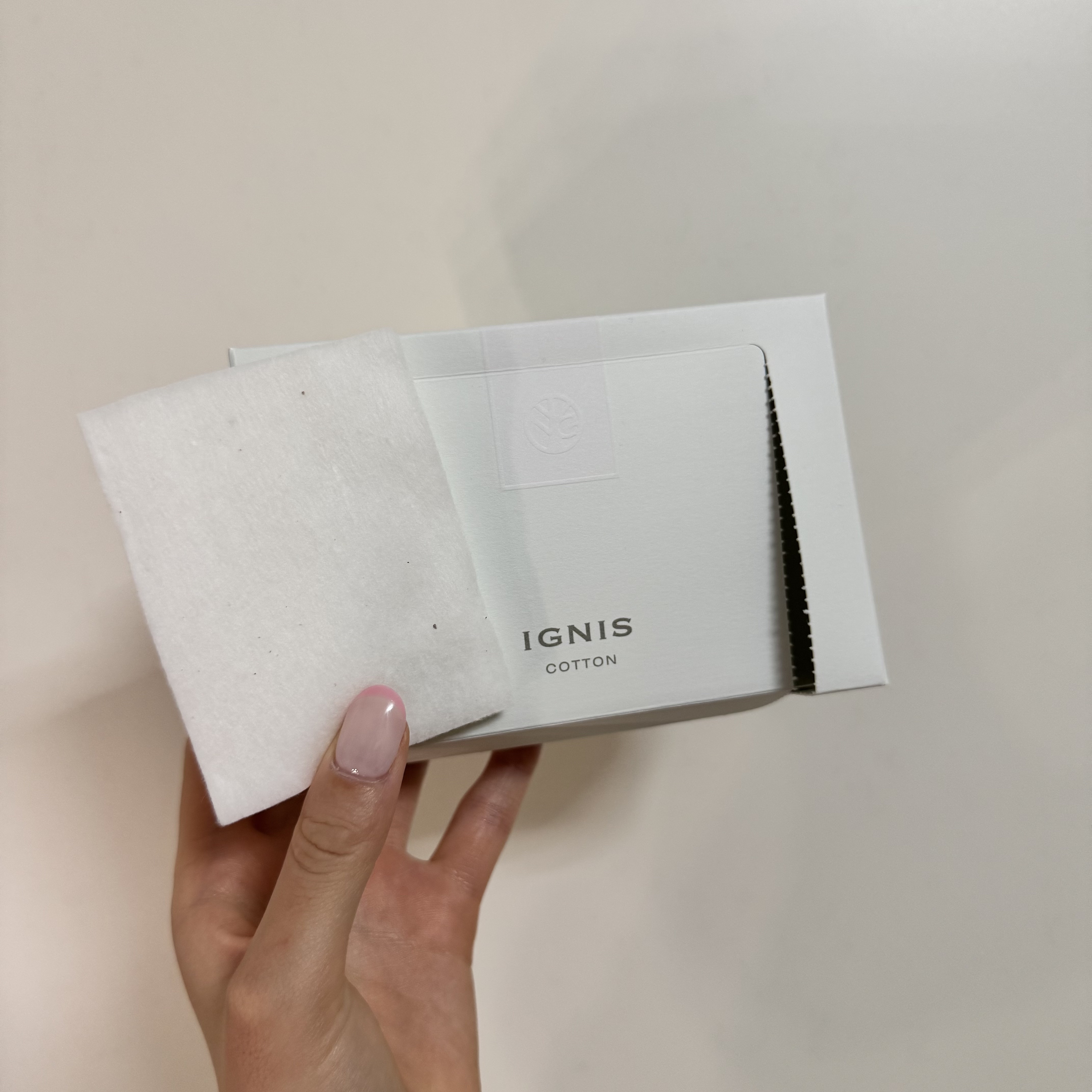 コットン/IGNIS/コットンを使ったクチコミ（1枚目）