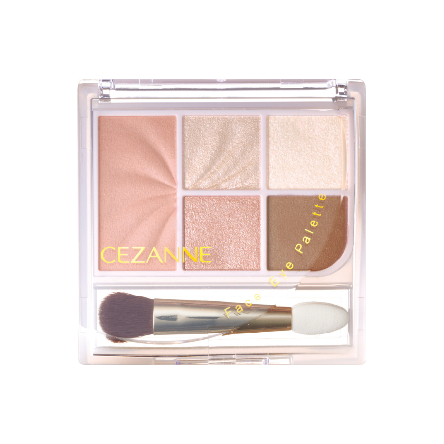 セザンヌから5色入りのマルチフェイスパレット「セザンヌ フェイスアイパレット」が登場!の画像