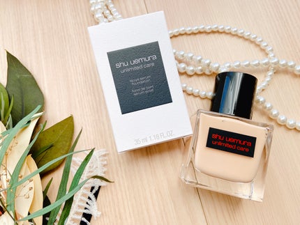 アンリミテッド ケア ツヤ セラム ファンデーション/shu uemura/リキッドファンデーションを使ったクチコミ(4枚目)