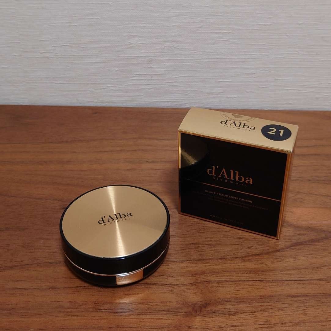 グロウフィットセラムカバークッション/ダルバ/クッションファンデーションを使ったクチコミ(1枚目)
