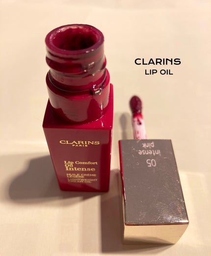 コンフォート リップオイル インテンス/CLARINS/リップグロスを使ったクチコミ(1枚目)