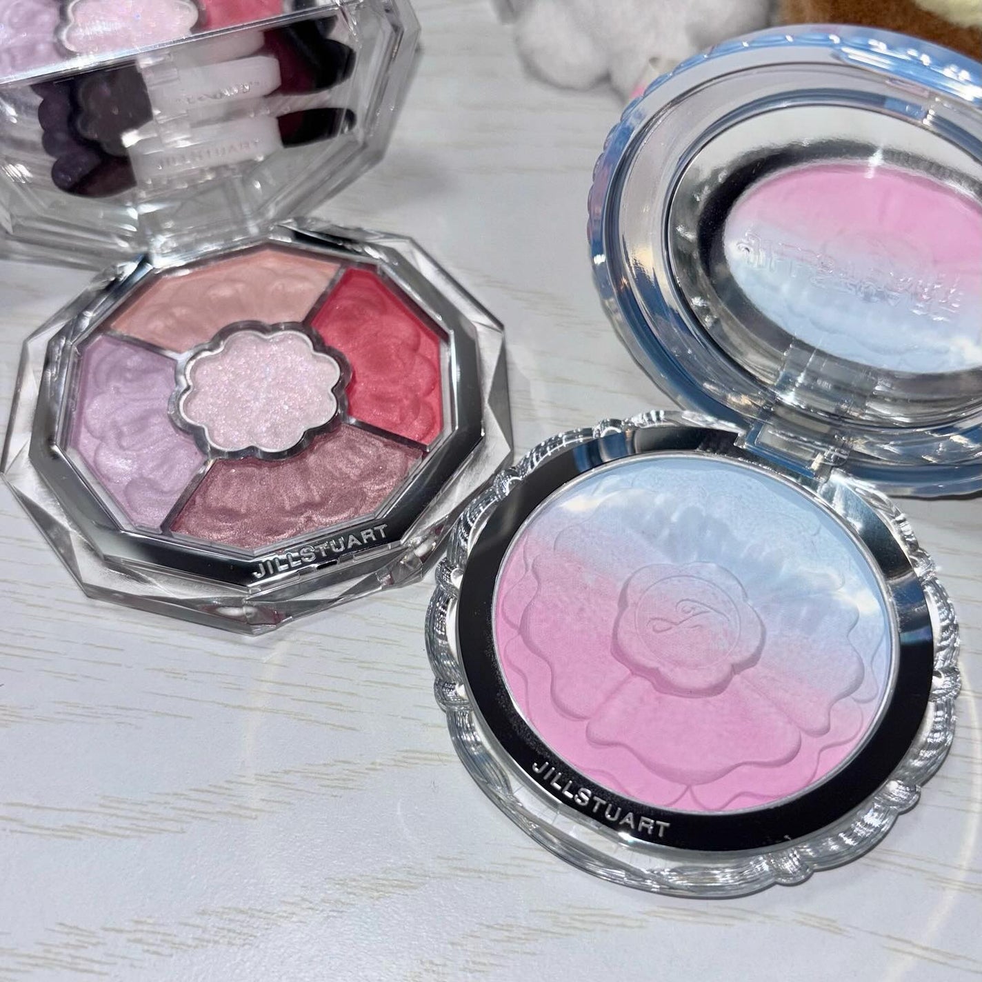 ジルスチュアート パステルペタル ブラッシュ/JILL STUART/パウダーチークを使ったクチコミ(3枚目)
