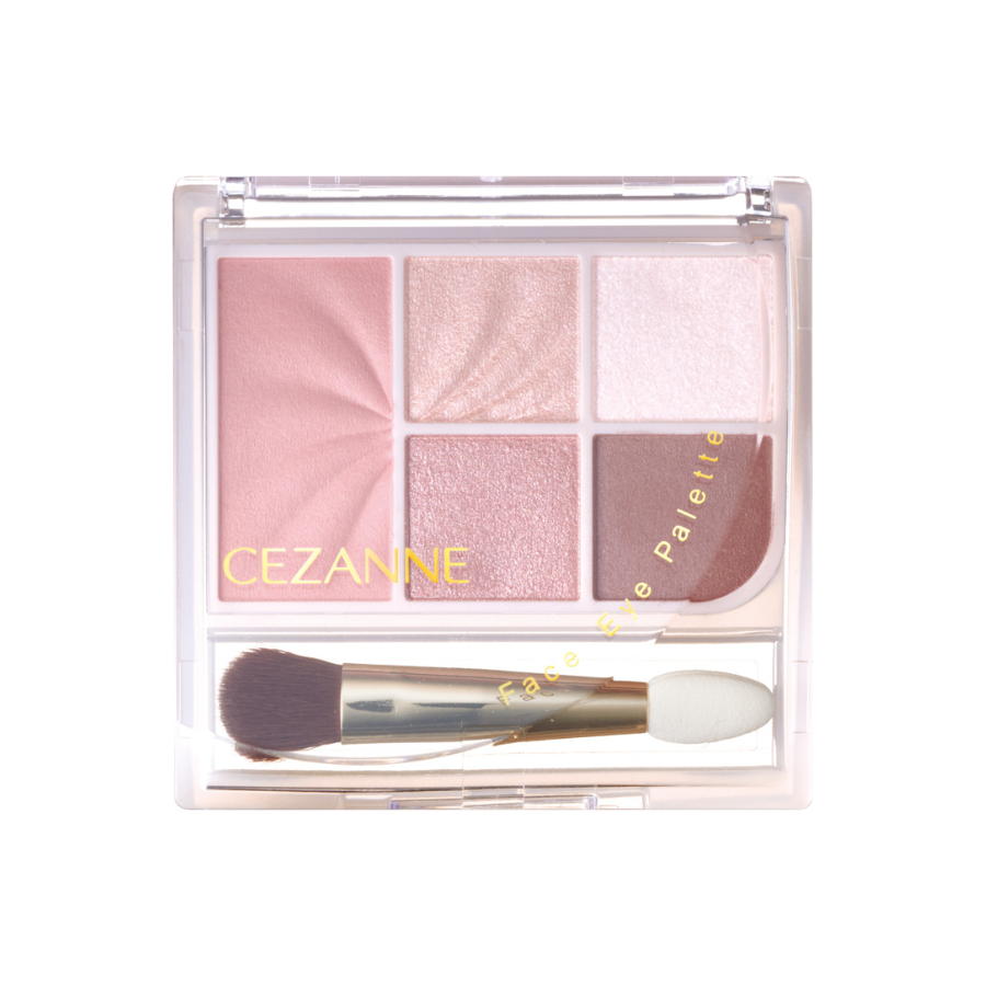 セザンヌから5色入りのマルチフェイスパレット「セザンヌ フェイスアイパレット」が登場!の画像