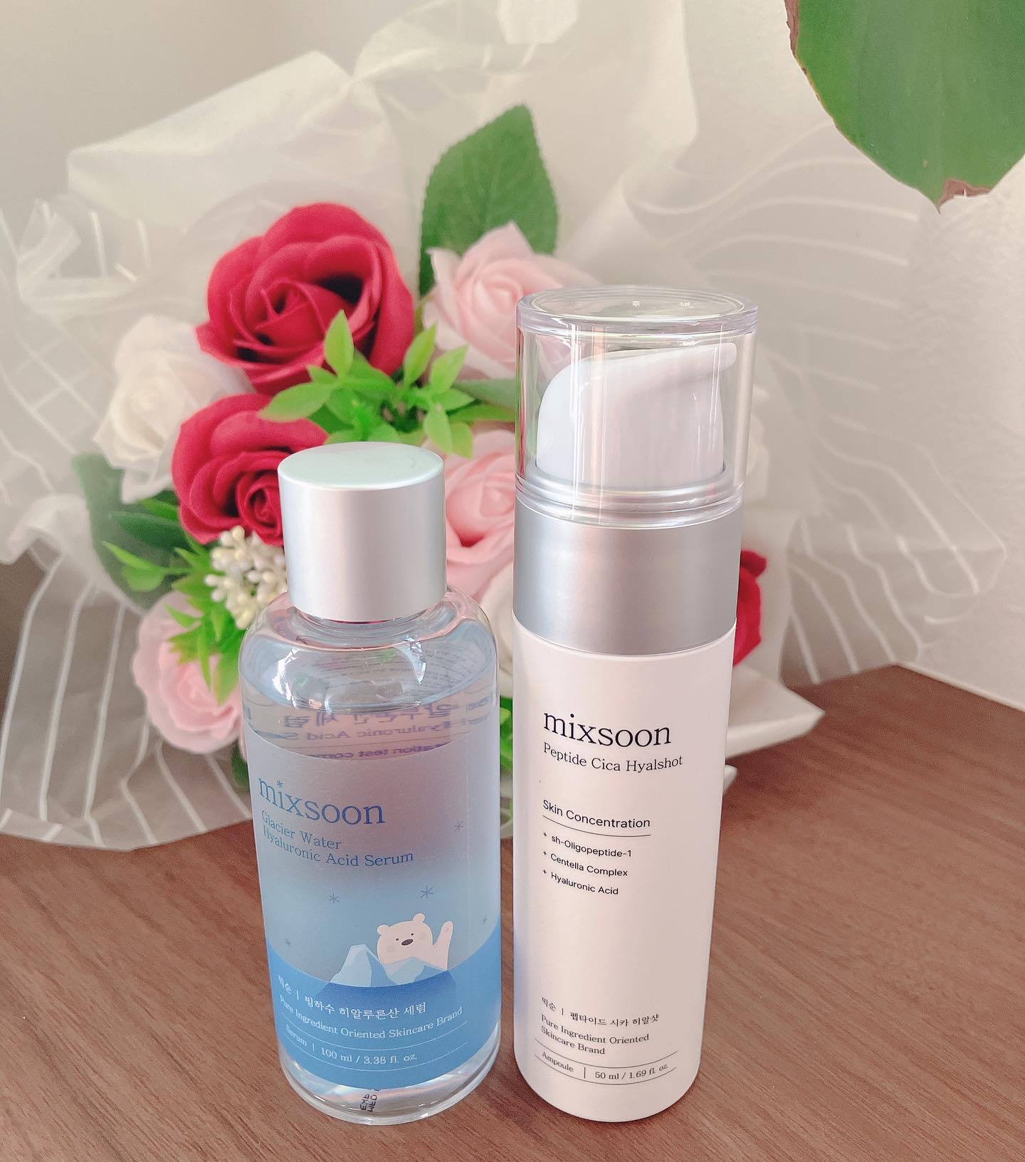 氷河水 ヒアルロン酸セラム/mixsoon/美容液を使ったクチコミ（2枚目）