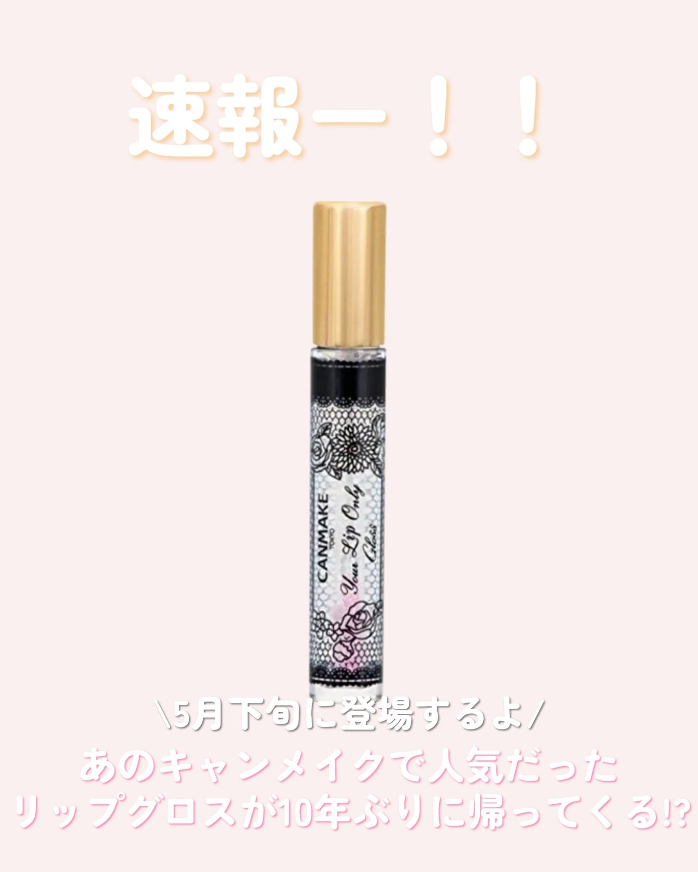 ユアリップオンリーグロス/キャンメイク/リップグロスを使ったクチコミ(1枚目)