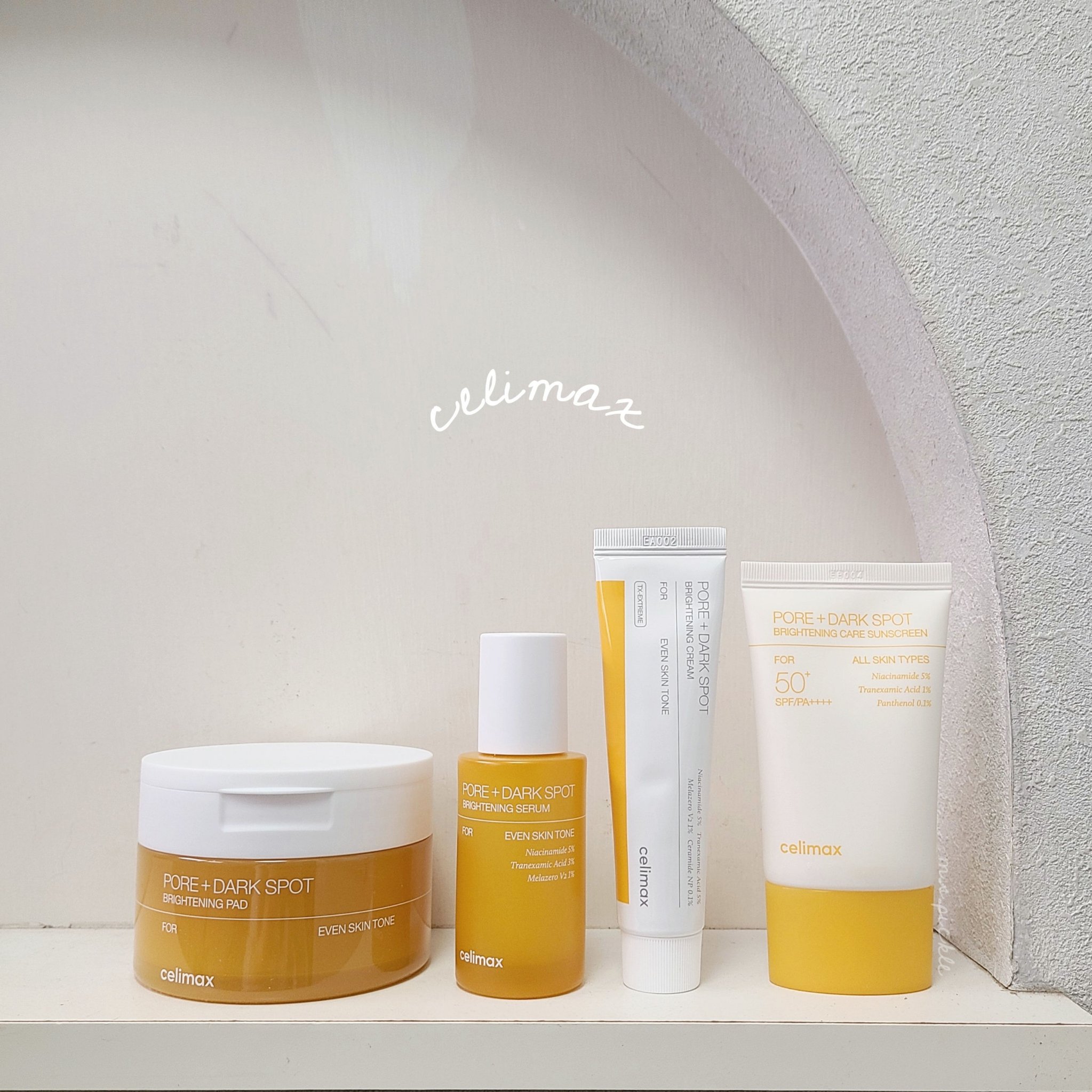 ポア ブライトニング シミケアセラム/celimax/美容液を使ったクチコミ（1枚目）