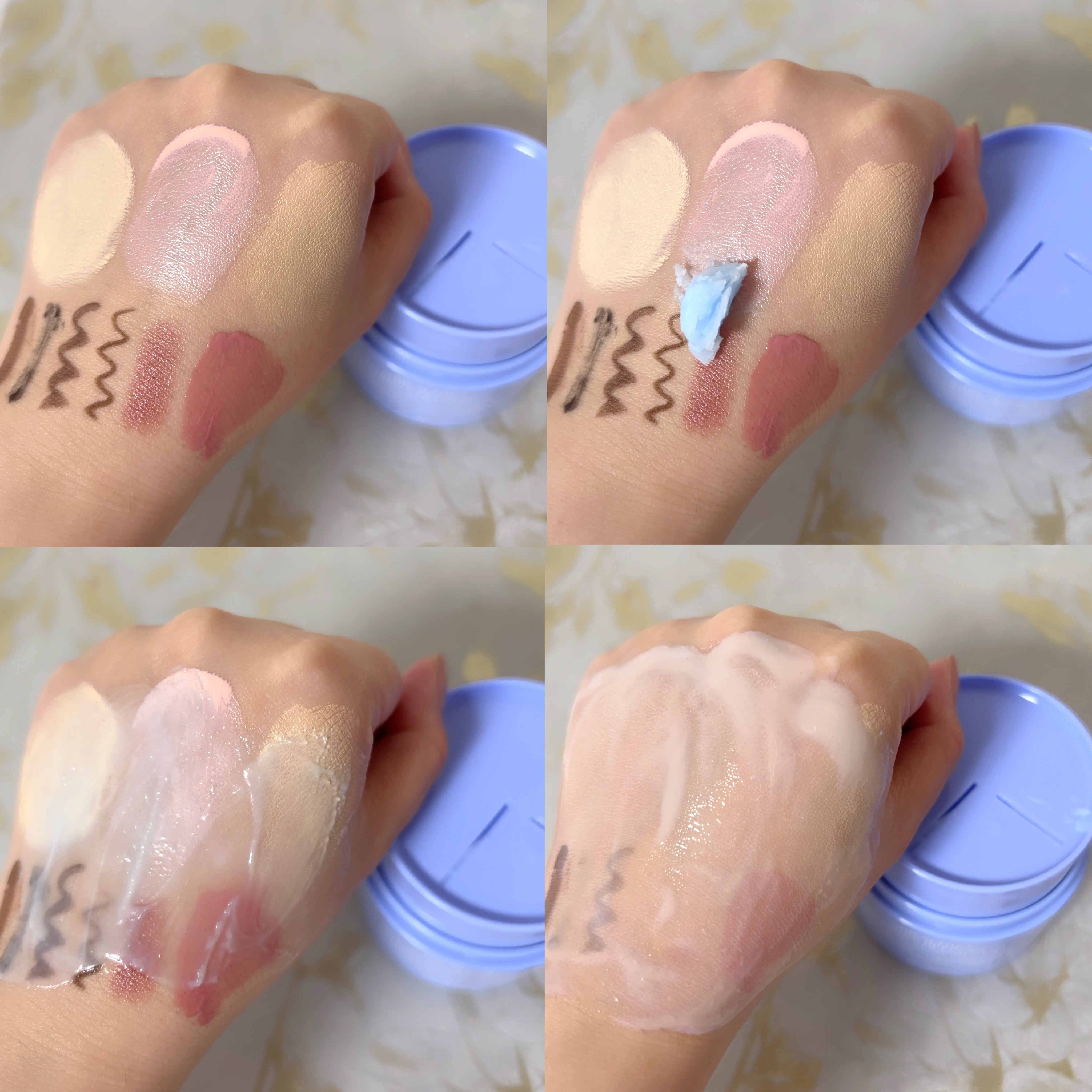 ポアリフレッシュグラインディングクレンジングバーム/Dr.Althea/クレンジングバームを使ったクチコミ（3枚目）